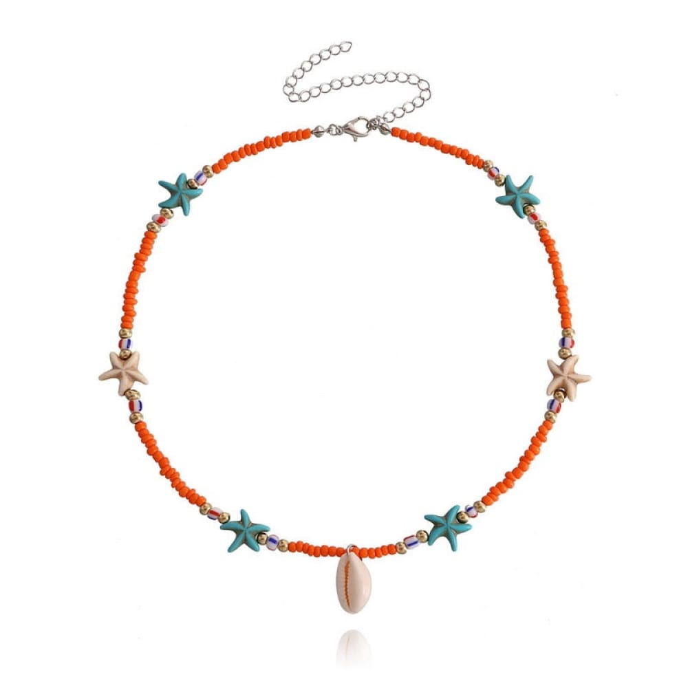 Starfish Shell Necklace