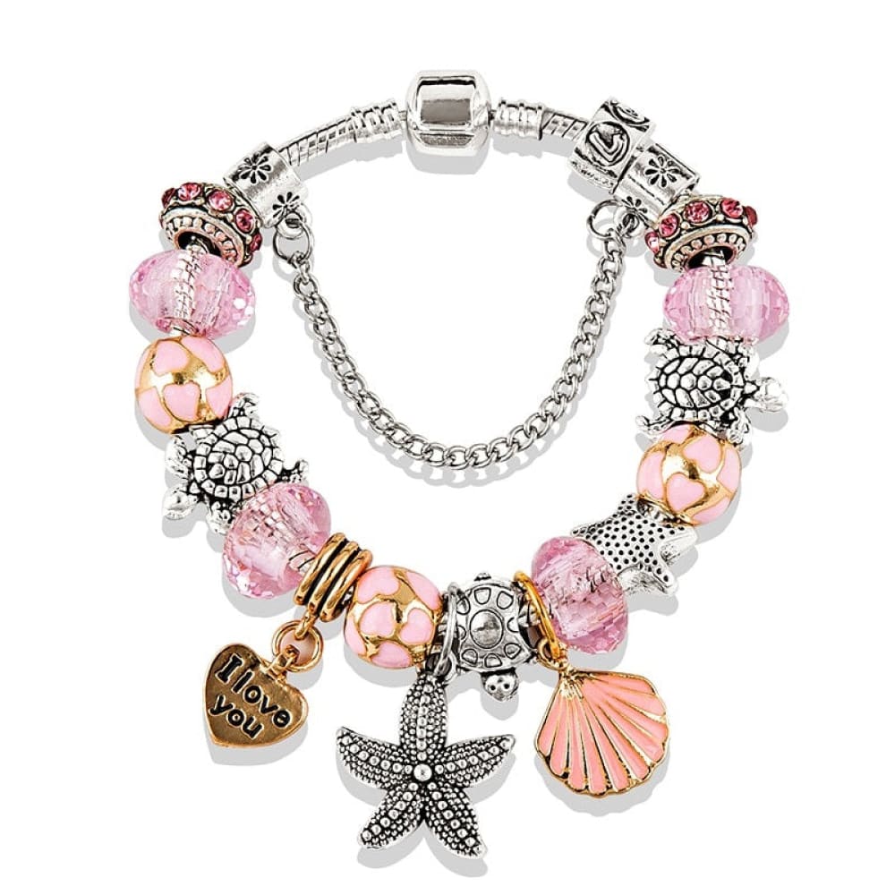 Starfish Silver Bracelet