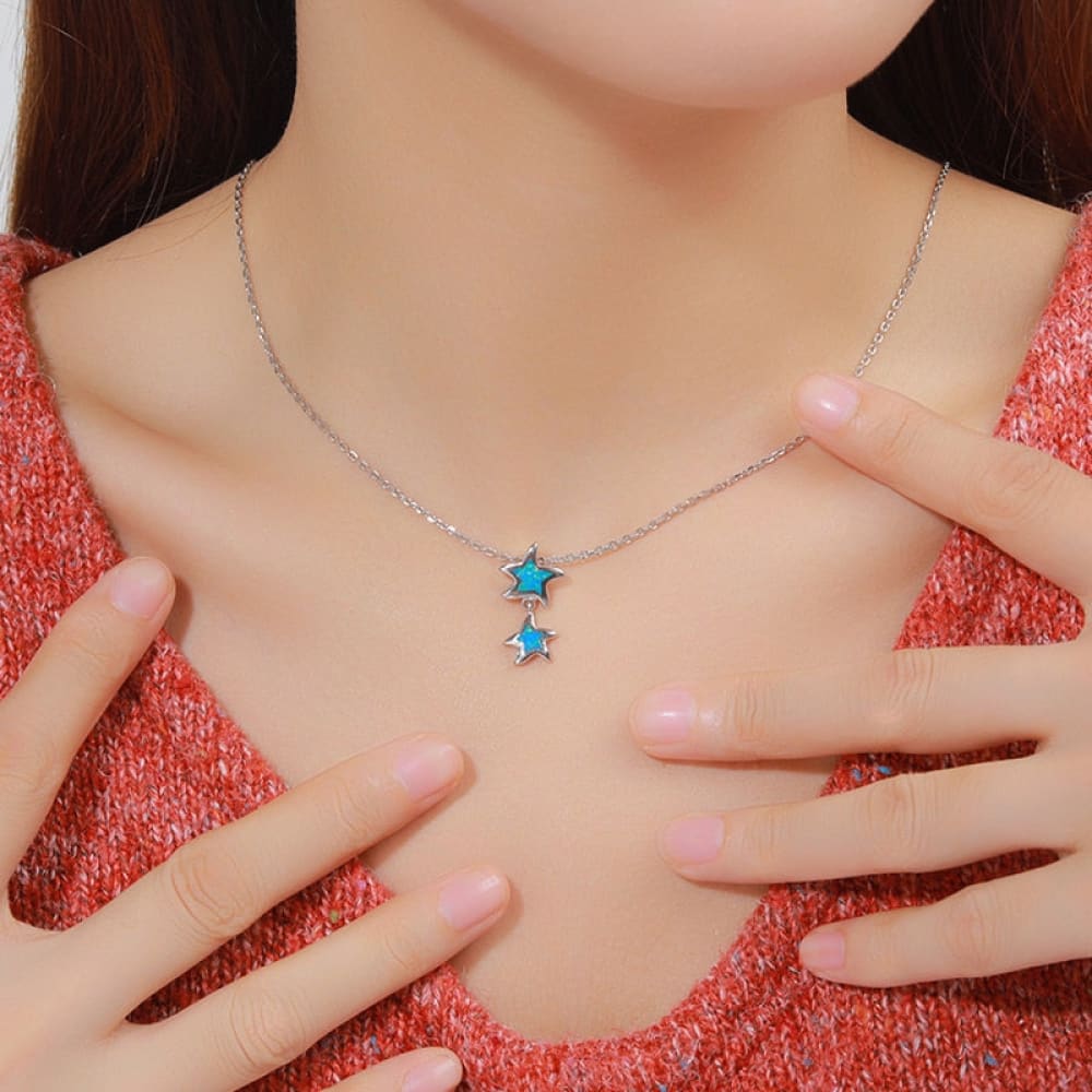 Starfish Sterling Silver Necklace