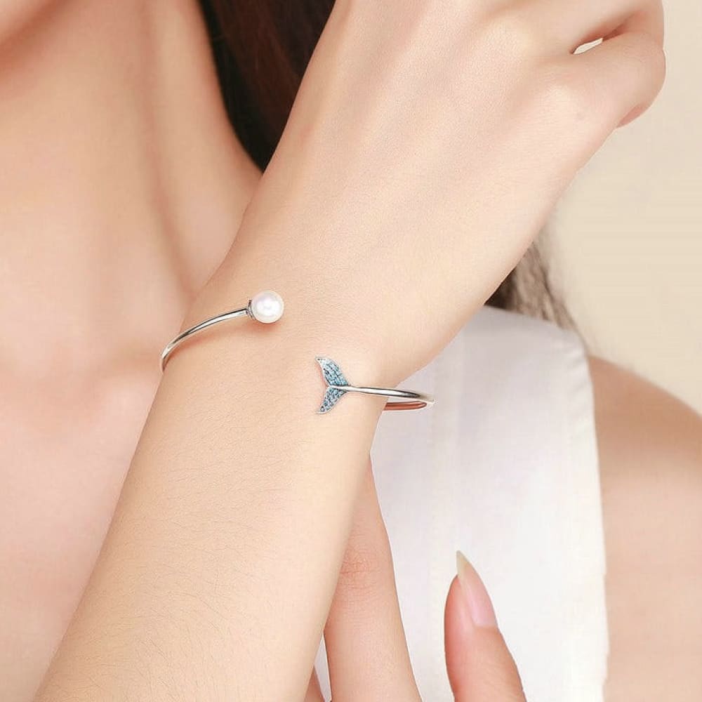Sterling Silver Mermaid Bracelet