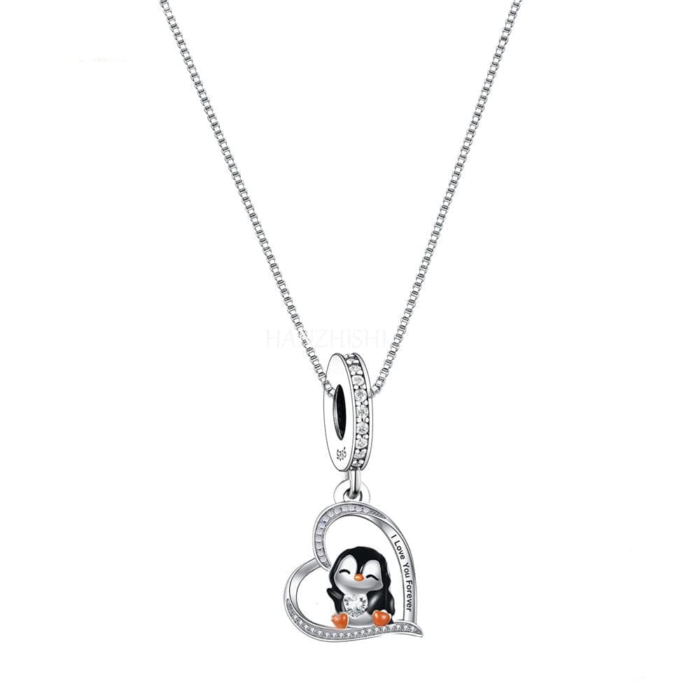 Sterling Silver Penguin Necklace