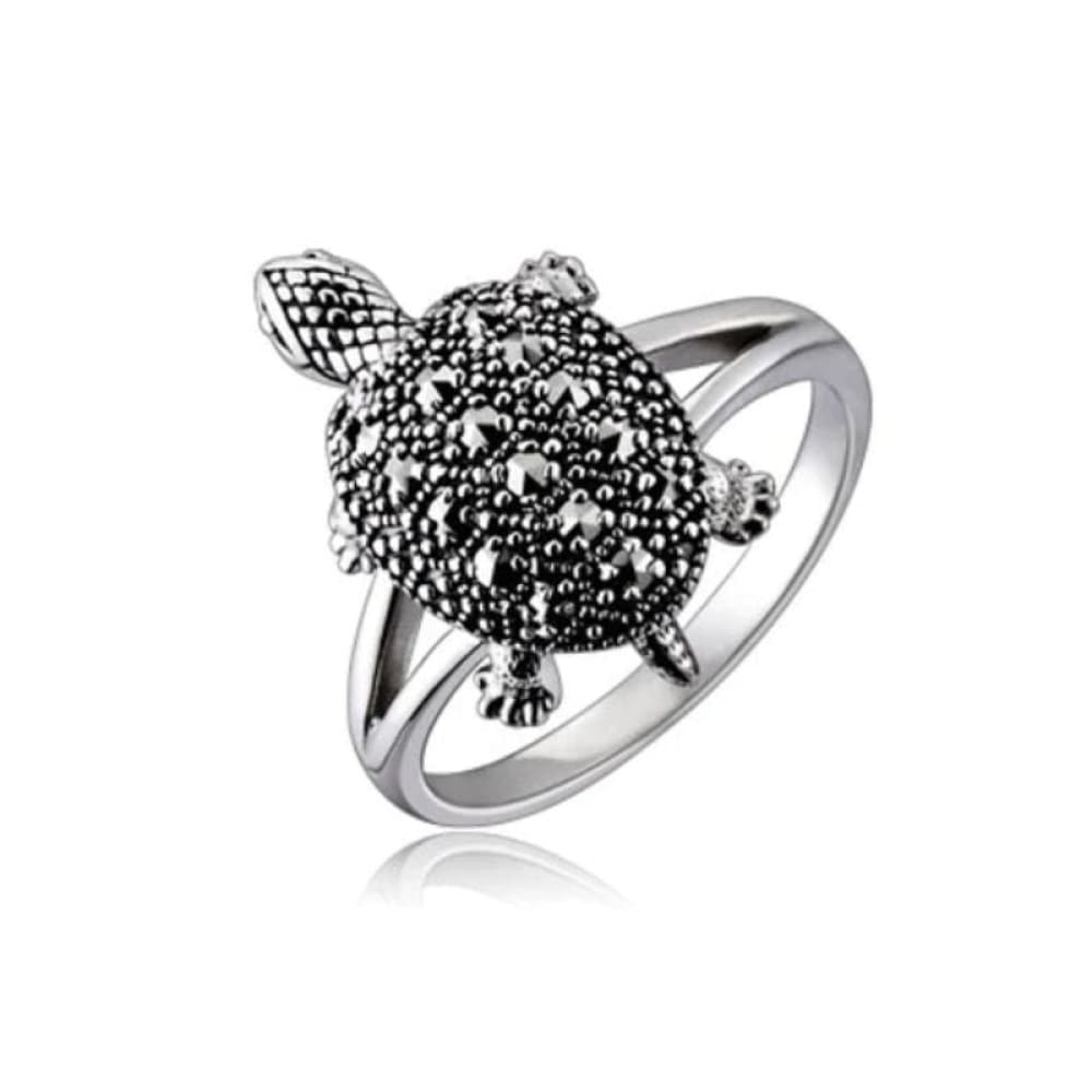 Sterling Silver Sea Turtle Ring