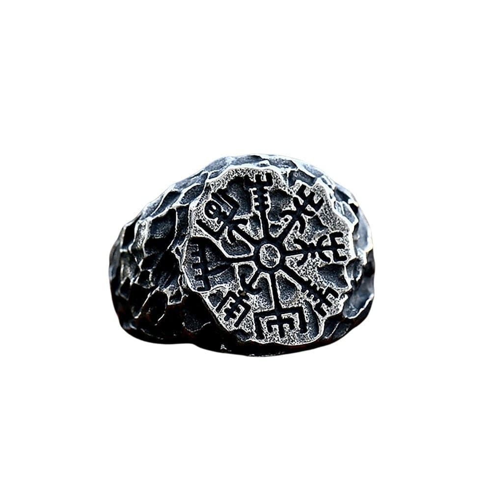 Stone Compass Ring