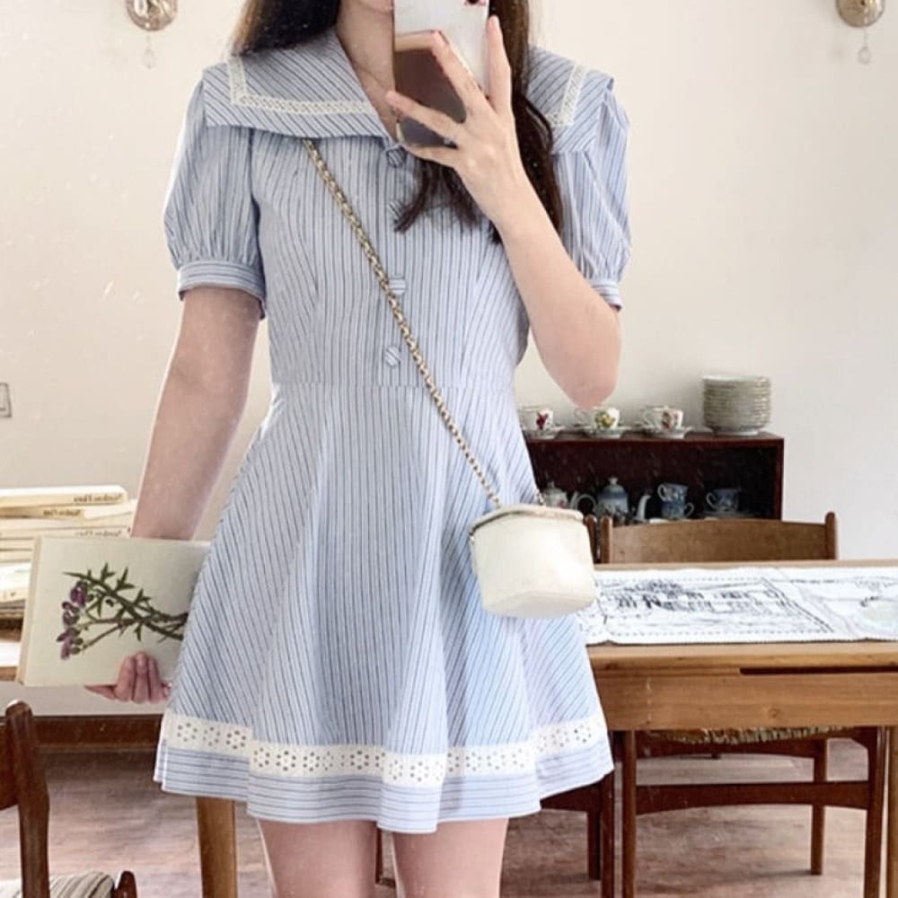 Striped Nautical Dress