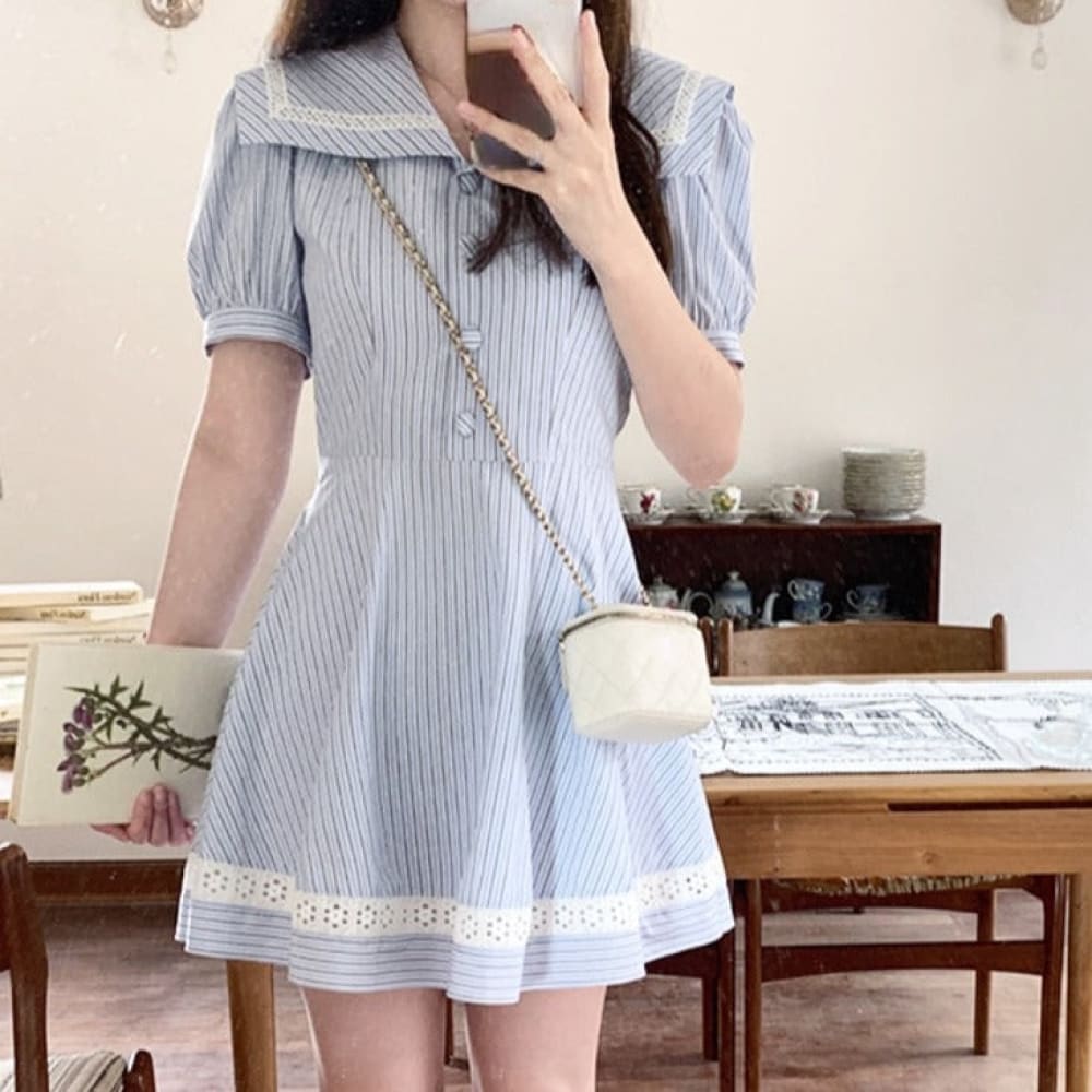 Striped Nautical Dress