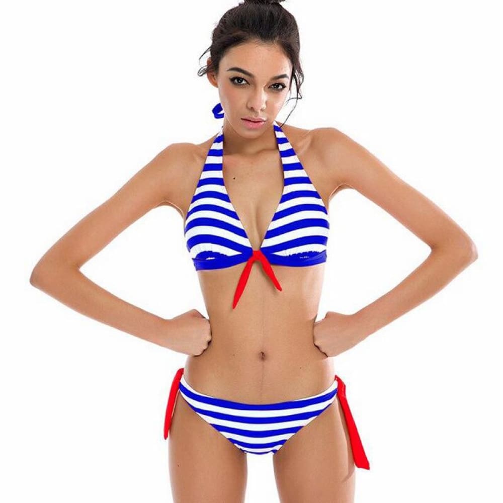 Striped Nautical Swimwear