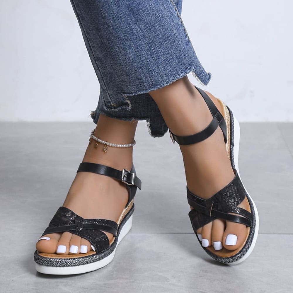 Summer Wedge Beach Sandal