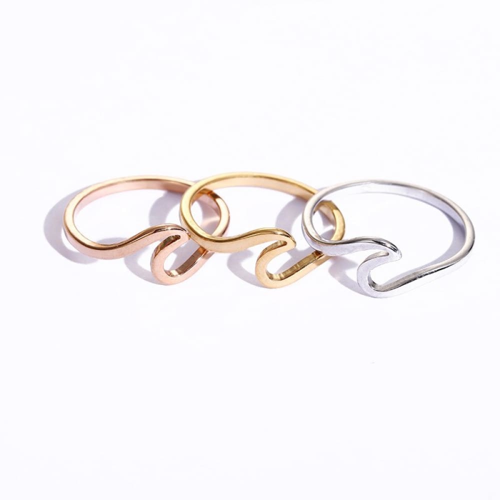 Surf Wave Ring