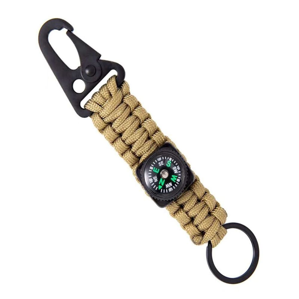 Survival Keychain Paracord - Green
