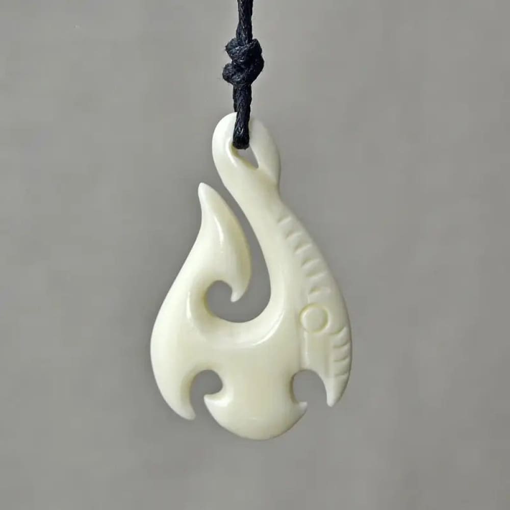 Tribal Fish Hook Necklace