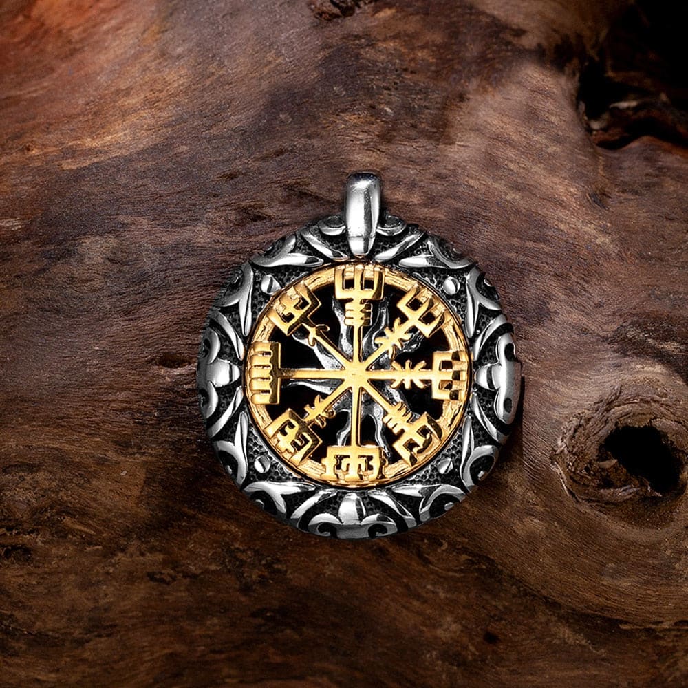 Trident Compass Necklace