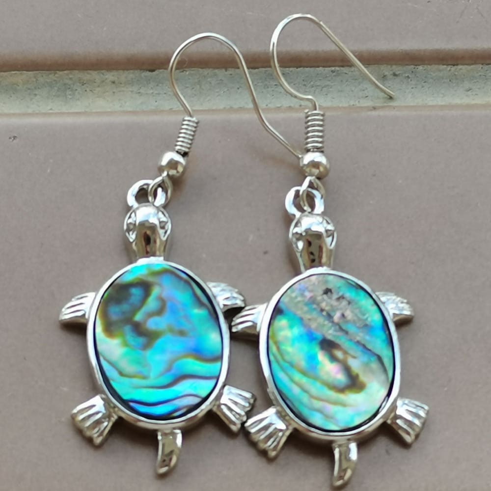 Turtle Shell Earrings
