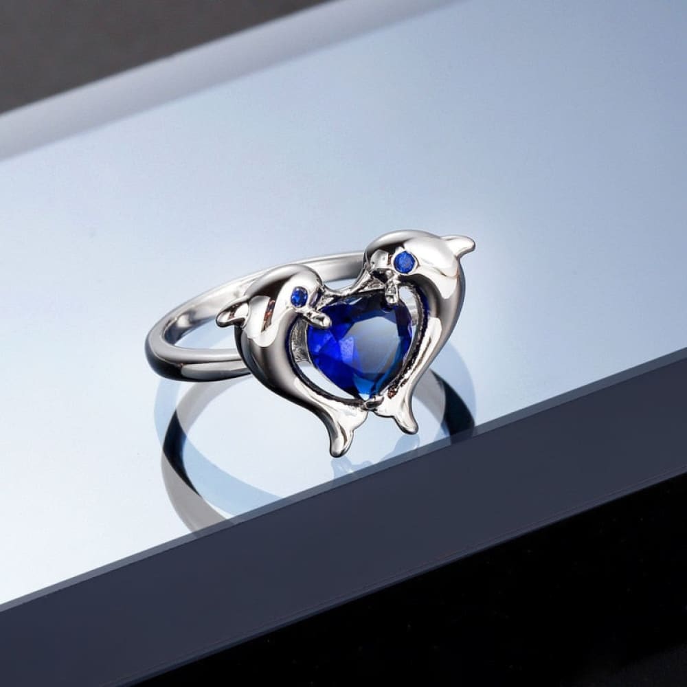 Two Dolphin Ring