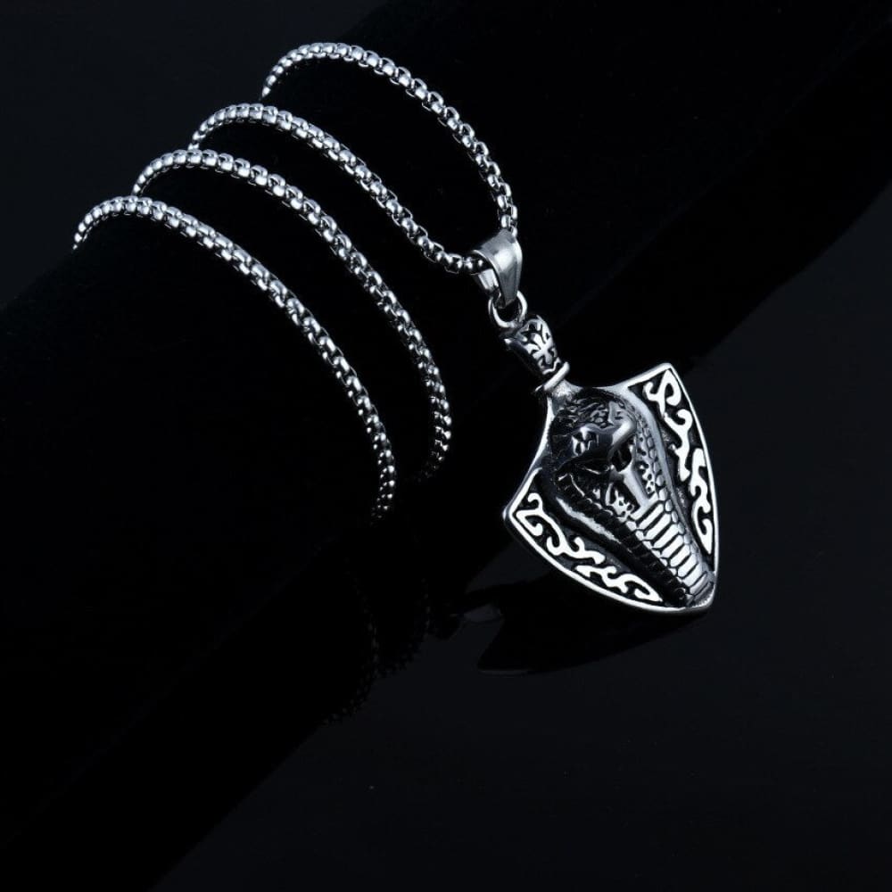 Ukrainian Trident Necklace