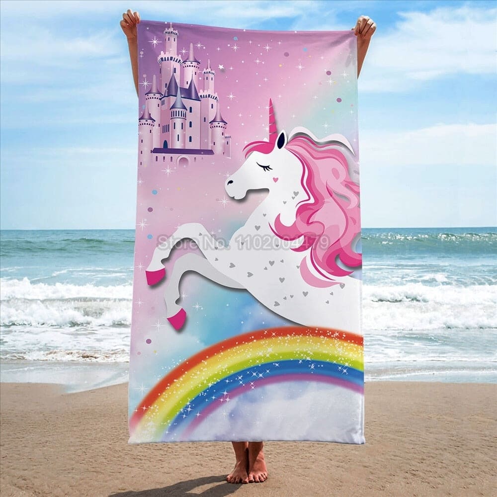 Unicorn Beach Towel