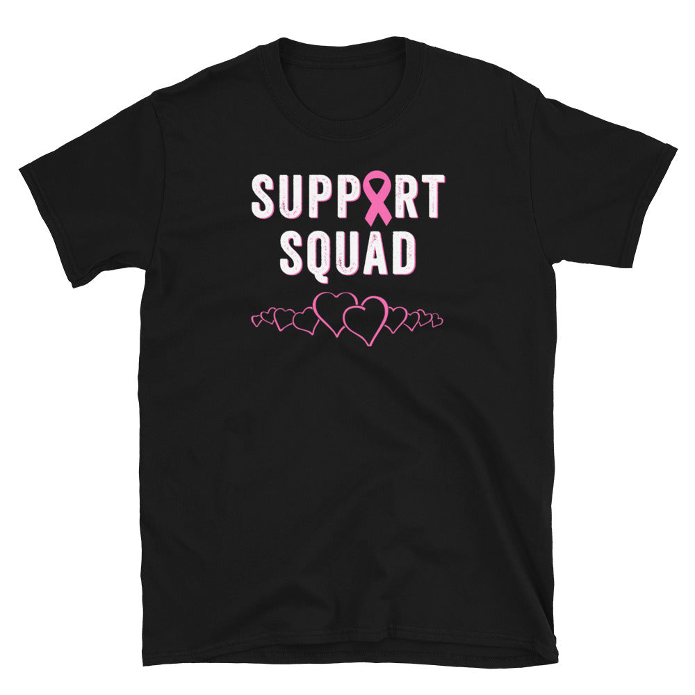 Breast Cancer Warrior Support Squad Breast Cancer Awareness T Shirt