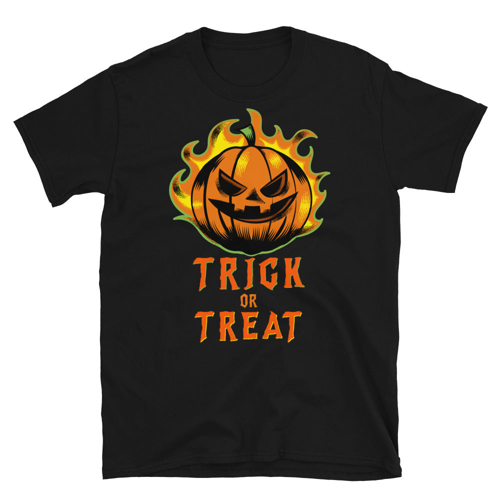 Trick or Treat TShirt, Expressive pumpkins, Spooky Halloween T Shirt, Halloween Pumpkin Shirt, Funny Halloween T-Shirt, Cute Pumpkin Gifts - Madeinsea©