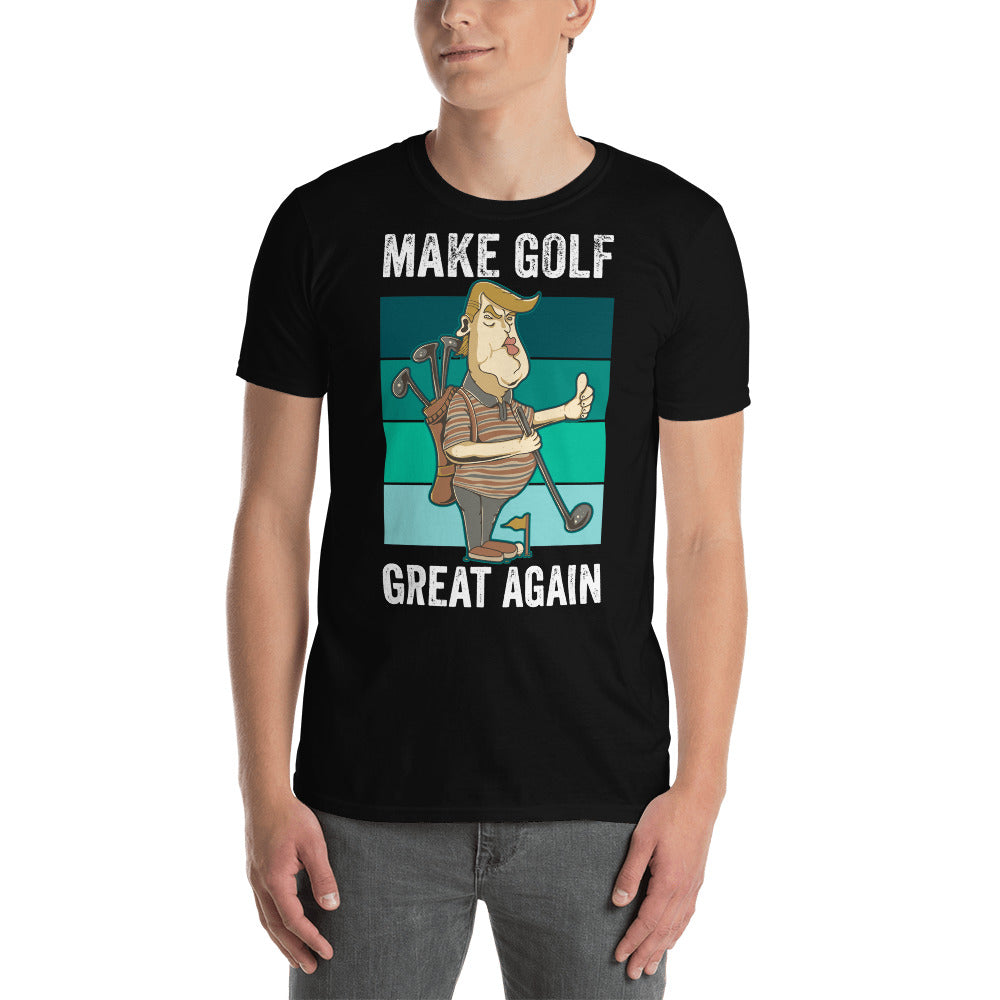 Make Golf Great Again Shirt, Make golfing great, Donald Trump golfing, Funny trump shirt, Golfing Trump, MAGA funny t shirt - Madeinsea©