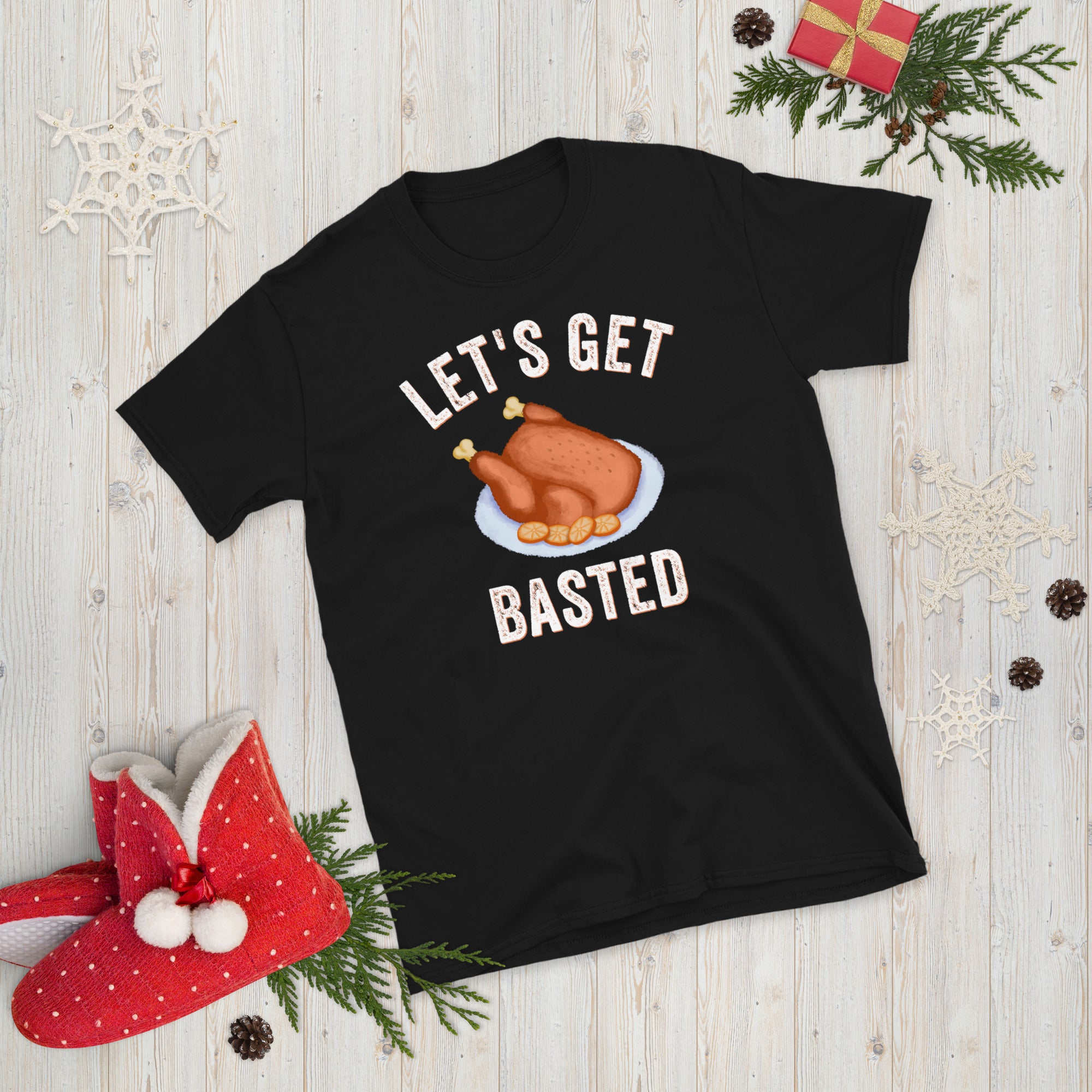 Let's Get Basted Shirt, Thanksgiving T Shirt, Mom Thanksgiving, Family Thanksgiving Shirt, Funny Thanksgiving Gift Shirt - Madeinsea©