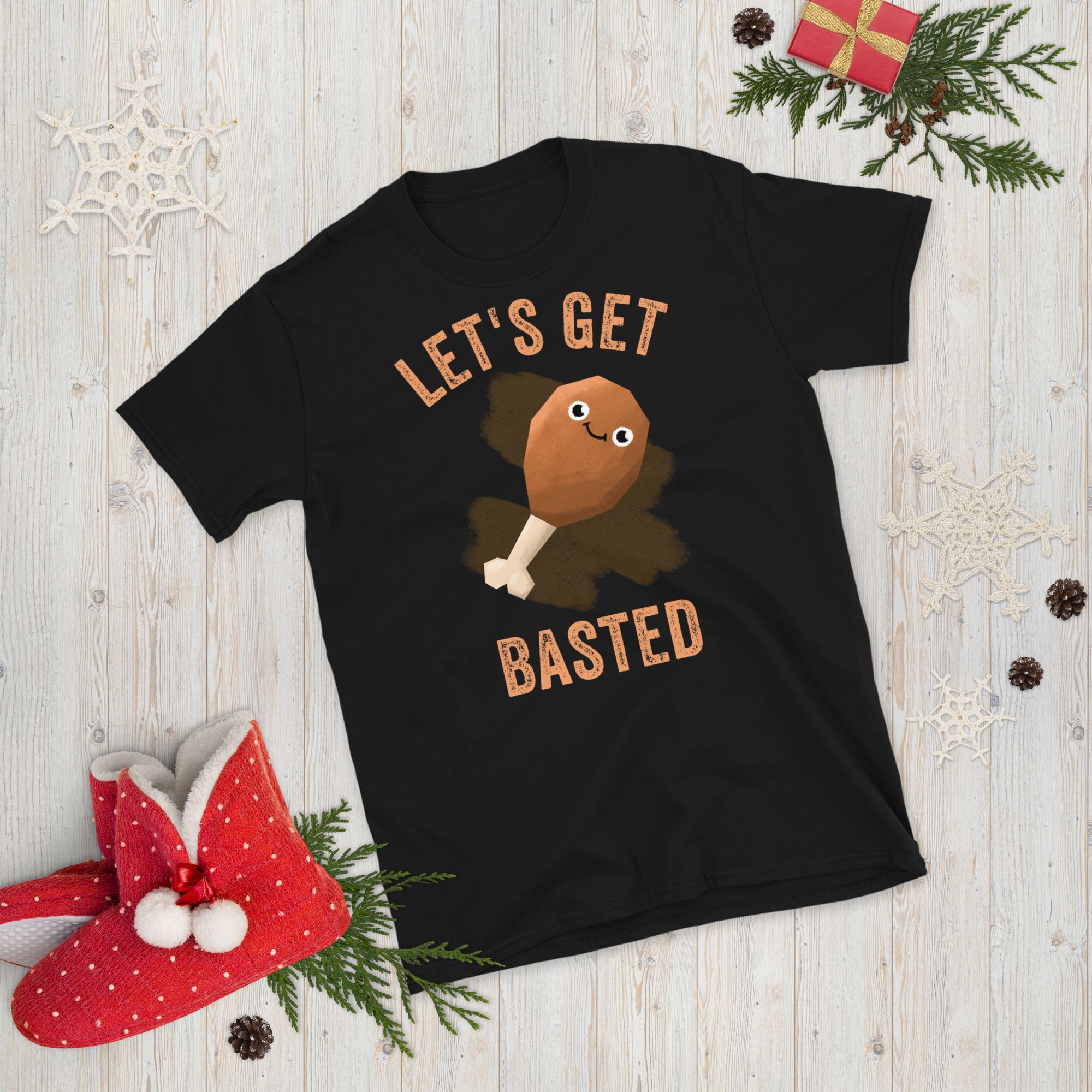Let's Get Basted Thanksgiving Shirts, Family Thanksgiving Shirt, Thanksgiving Gift Shirts, Funny Thanksgiving Shirts, Matching Shirt - Madeinsea©