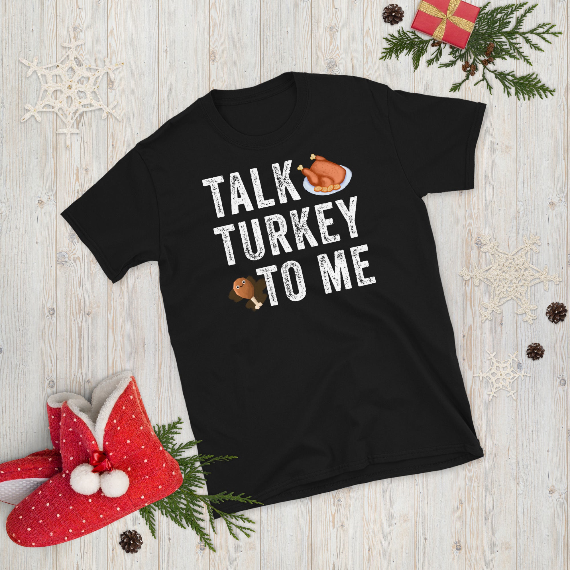 Talk Turkey To Me, Thanksgiving Shirt, Funny Thanksgiving Shirt, Women's Thanksgiving Shirt, Funny Turkey T Shirt, Turkey Leg Day, Turkey T - Madeinsea©