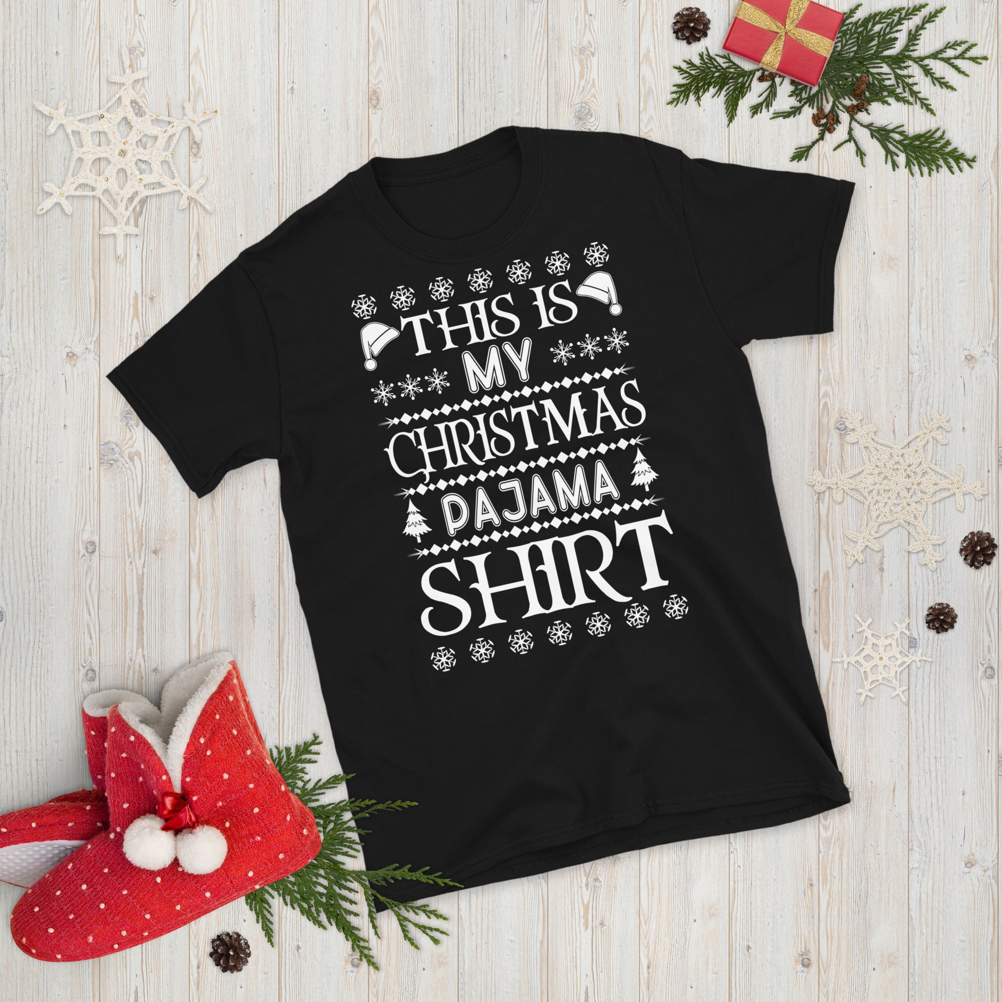 Christmas Party Shirt, Funny Christmas Shirt, Christmas Party Gift, This Is My Christmas Pajama Funny Christmas Pajamas Family Christmas Tee - Madeinsea©