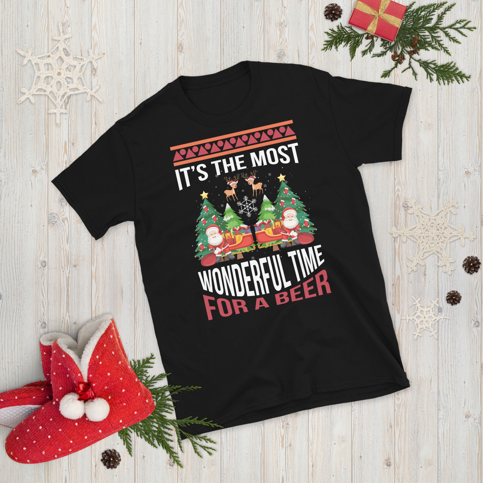 Christmas Beer Shirt, Most Wonderful Time for a Beer, Husband Christmas Gift, Husband Christmas Shirt, Beer Lover Gift, Ugly Christmas Shirt - Madeinsea©