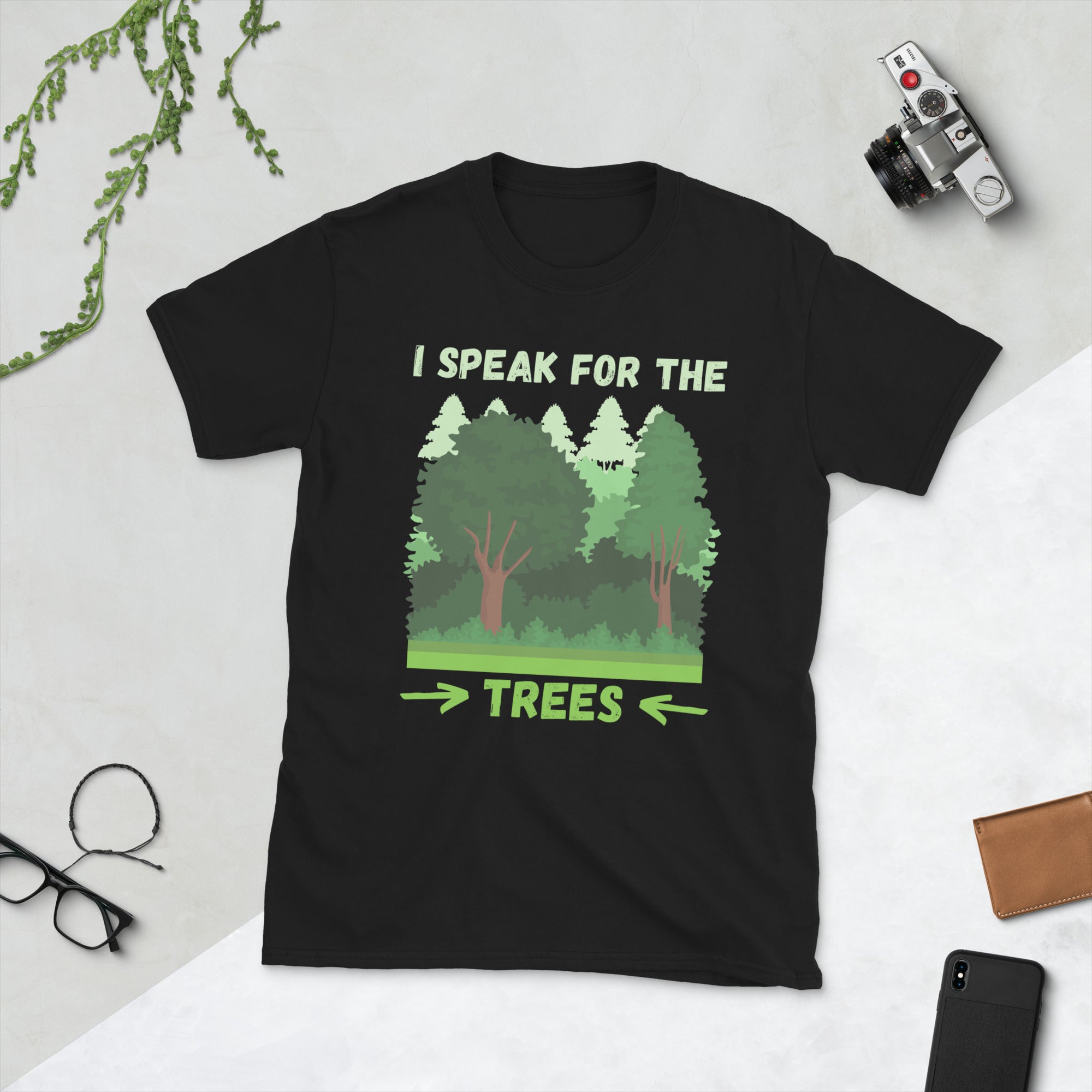 T-shirt Jour de la Terre, T-shirt Je parle pour les arbres, T-shirt Sauver la Terre, Réchauffement climatique, Cadeaux Jour de la Terre, Sauver la planète, T-shirt cadeau Jour de la Terre 2022