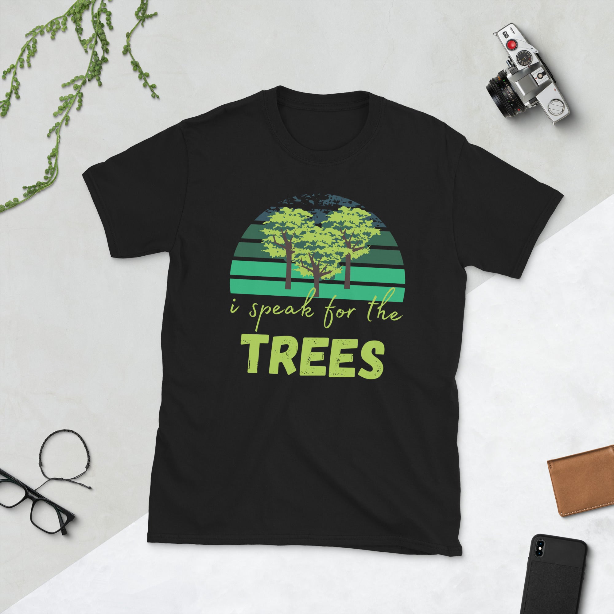 T-shirt Journée de la Terre 2022, T-shirt Je parle pour les arbres, T-shirt Sauver la Terre Réchauffement climatique, Cadeaux pour la Journée de la Terre, Sauver la planète, T-shirt cadeau Journée de la Terre 2022