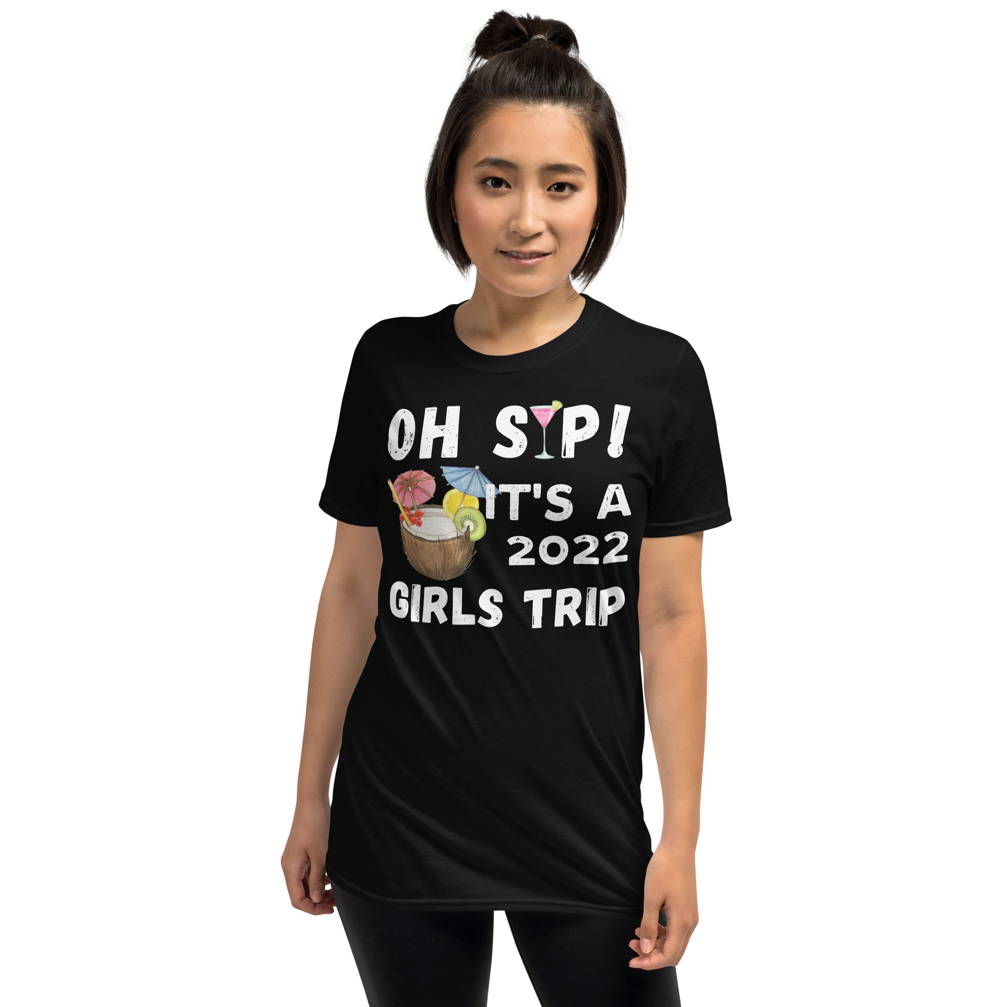 Oh Sip It's A Girls Trip Shirt, Girls Matching Trip Shirts 2022, Cruise Shirt, Vacation 2022 Group Tshirt, Funny Girls Weekend Trip 2022 Tee