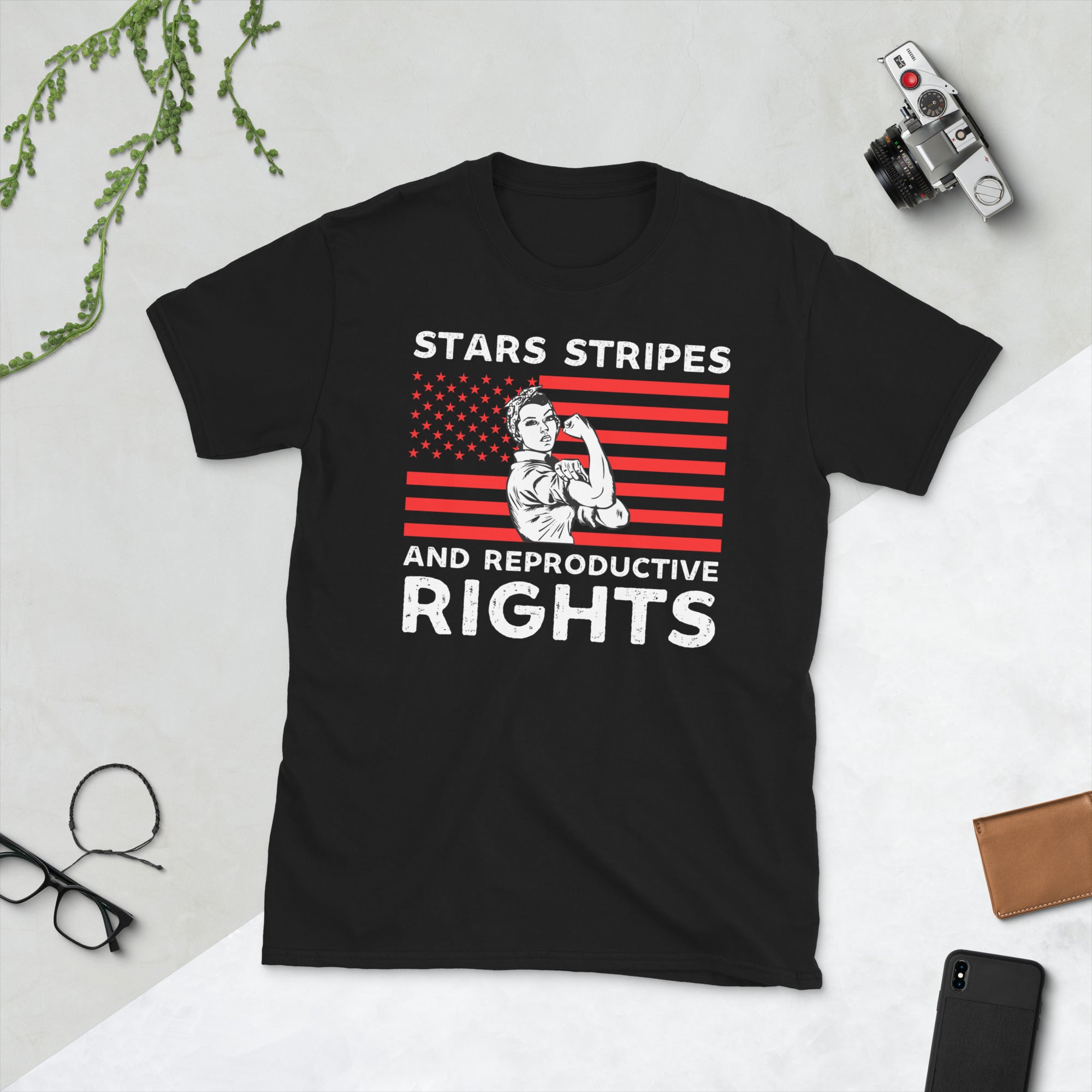 Stars Stripes And Reproductive Rights Shirt, 4th of July Shirt, Progressive TShirt, Equal Rights, Women's Equal Rights Tee, Pro Roe Gift Tee