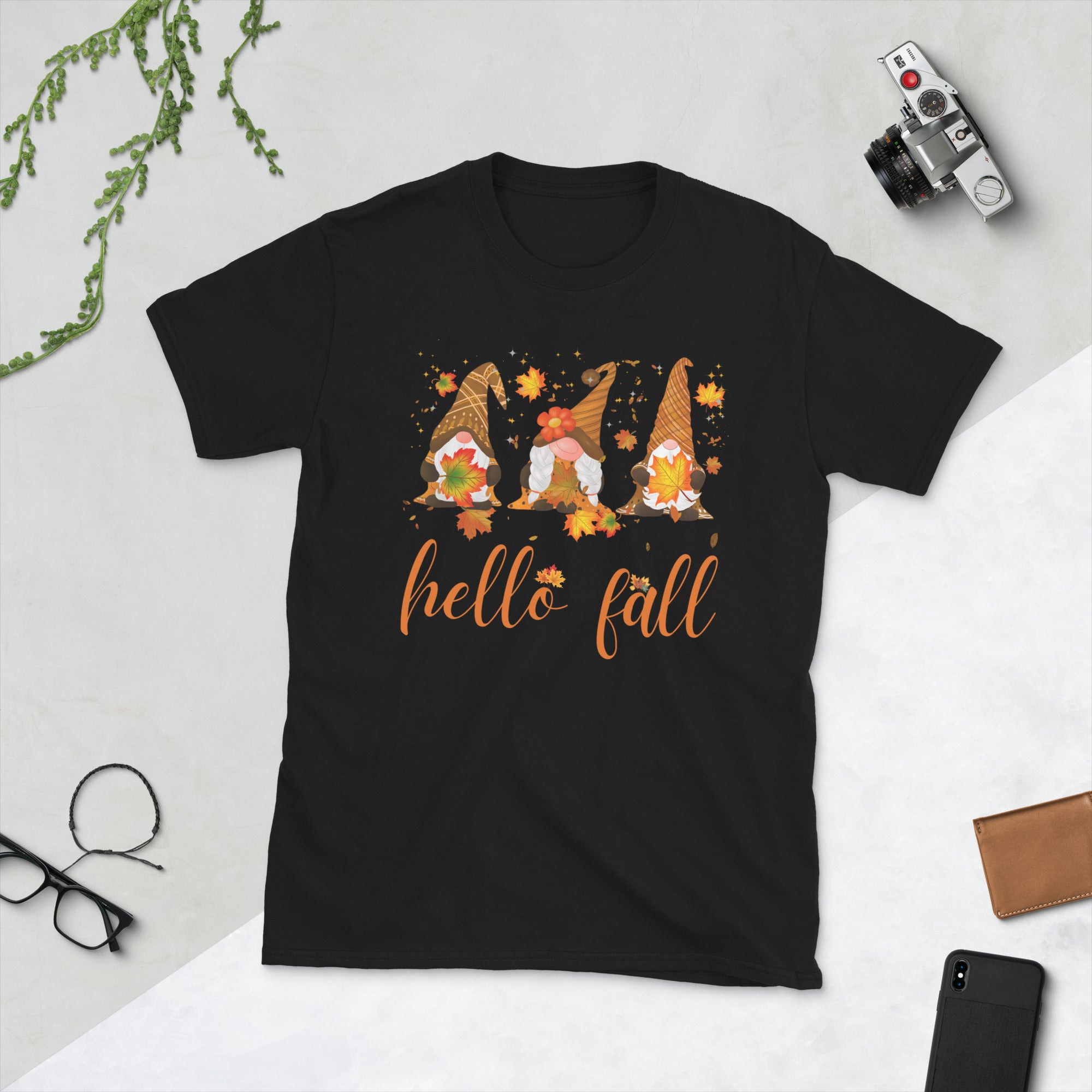 Thanksgiving Gnome Shirt, Hello Fall Gnome TShirt, Kürbis Shirt, Süßes Thanksgiving T-Shirt, Happy Thanksgiving Gnomes Shirt, Thanksgiving Geschenke