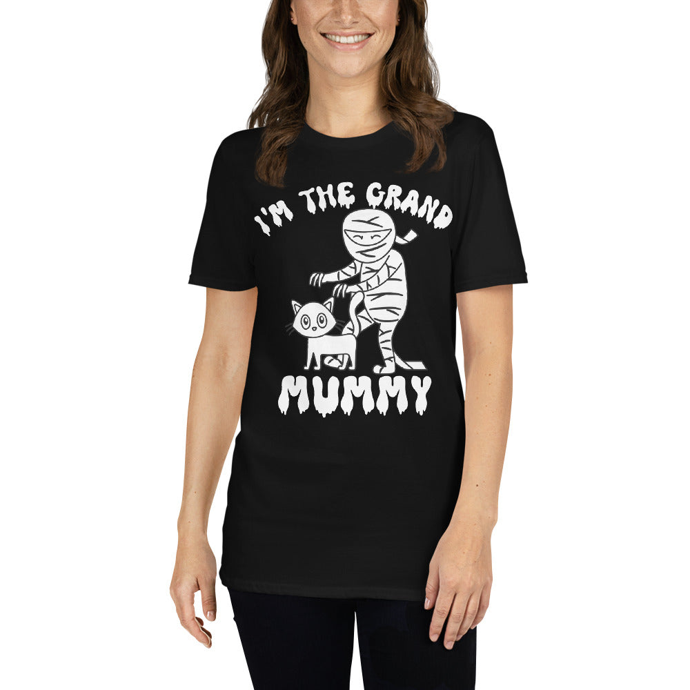 Grandma Halloween Shirt, Im The Grand Mummy, Funny Grandmother Halloween Gifts, Spooky Season Tshirt, Fall Gifts For Grandma - Madeinsea©