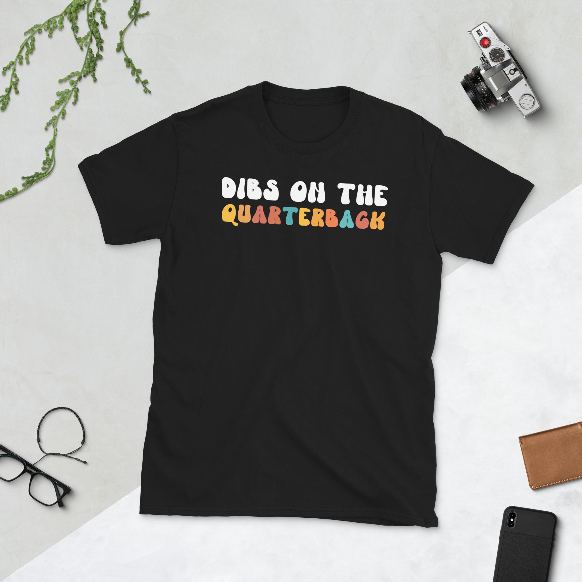 Dibs On The Quarterback, Football Wife Shirt, Football Wife Gifts, Football Girlfriend Shirt, Football Girlfriend Gift, Rugby Player Tshirt - Madeinsea©
