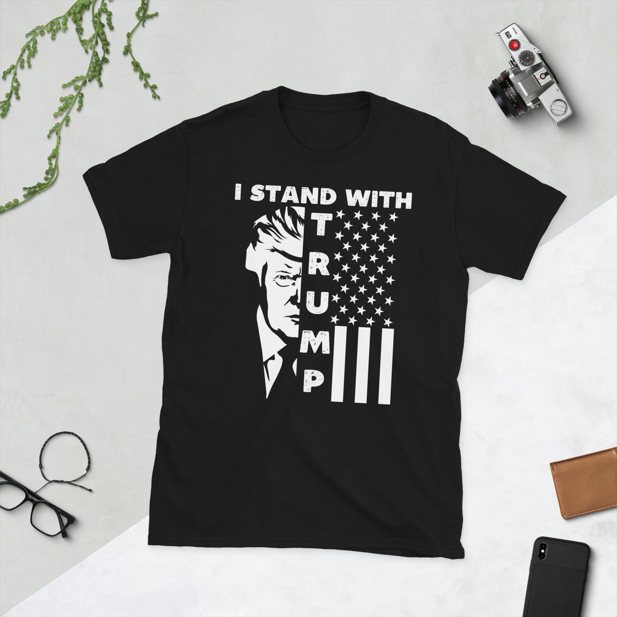 Ich stehe mit Trump Shirt, Free Trump Shirt, Pro Amerika Shirt, Republikaner Shirt, Republikaner Geschenke, Konservatives Shirt, FJB T-Shirt