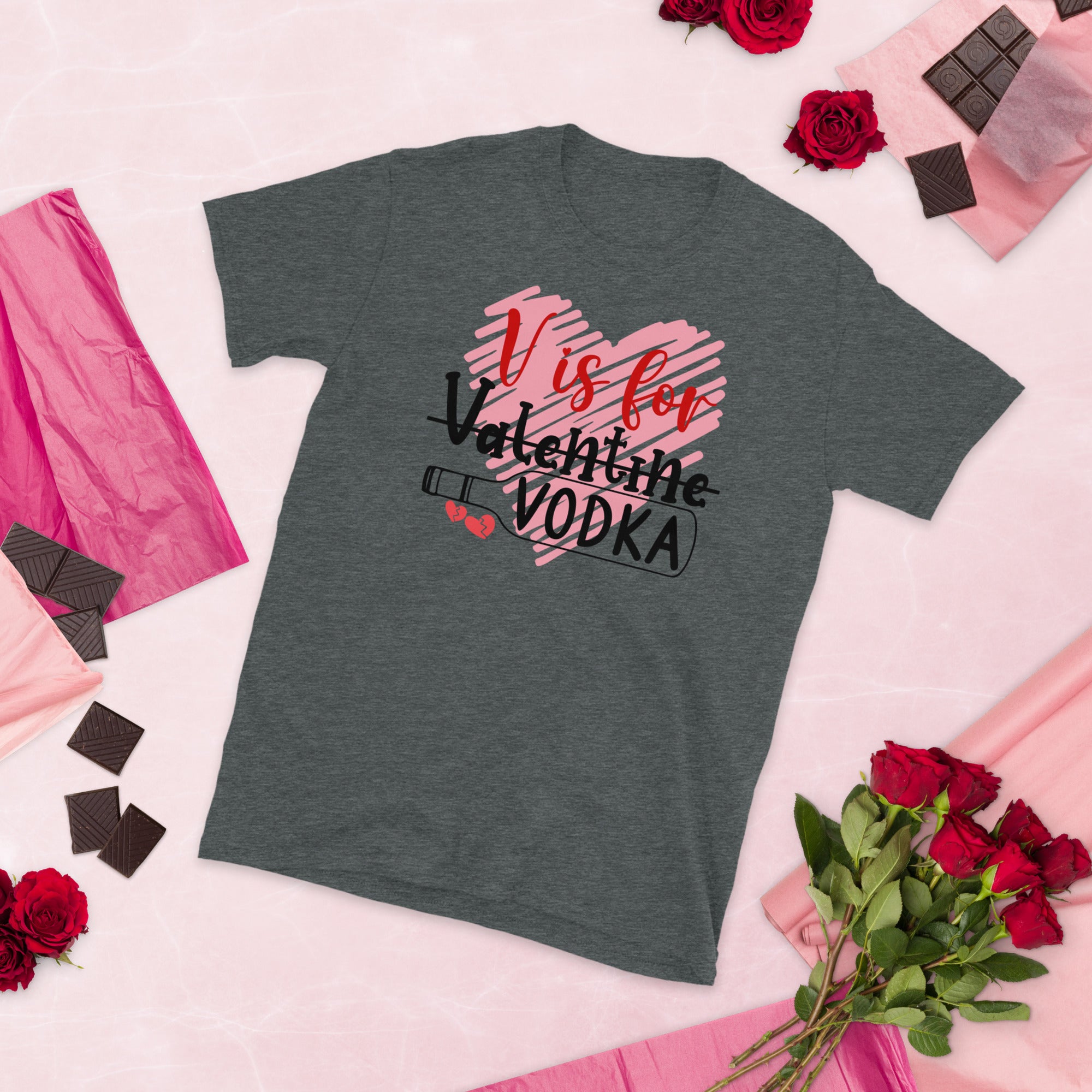 Vodka Valentines Day Shirt, V Is For Vodka Shirt, Vodka Lover TShirt, Funny Valentine's Day Shirt, Funny Valentine Tee, Gifts For Him