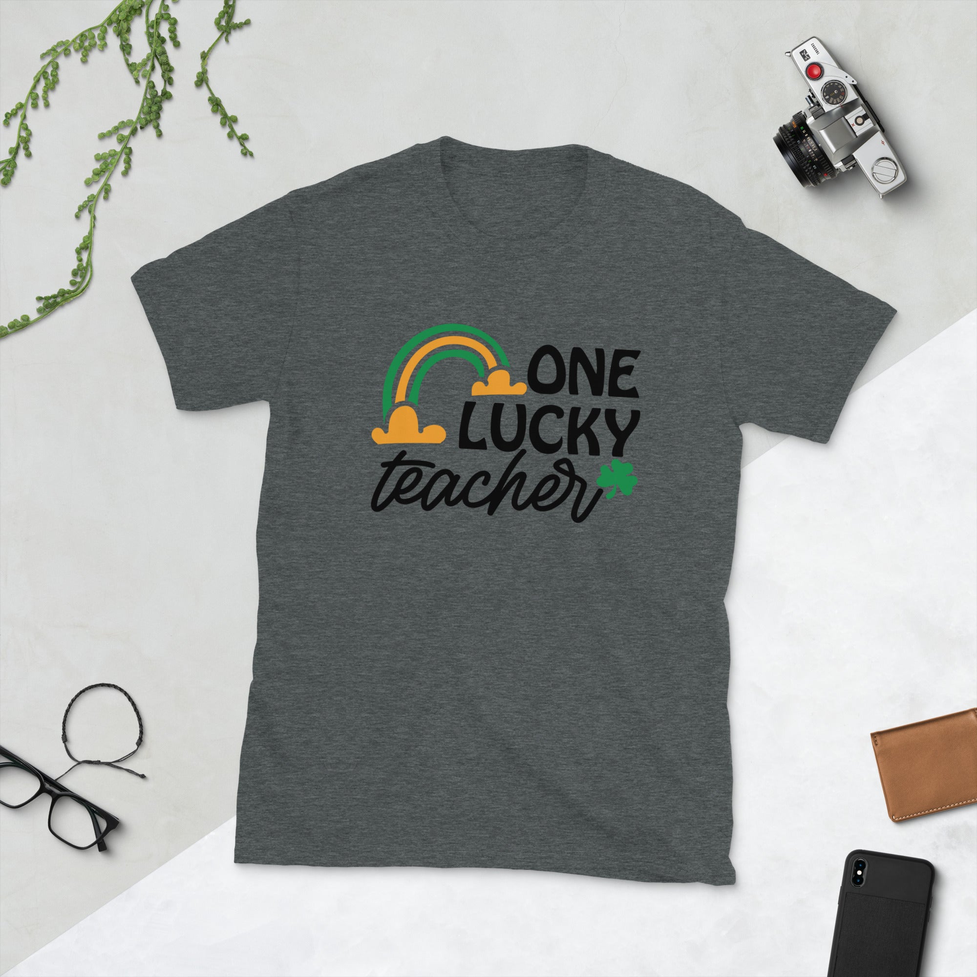 One Lucky Teacher Shirt, St Patricks Day Teacher Shirt,Lucky TShirt, St. Patricks Gifts, Shamrock Shirt, St. Patty's Shirt,Teacher Shirts - Madeinsea©