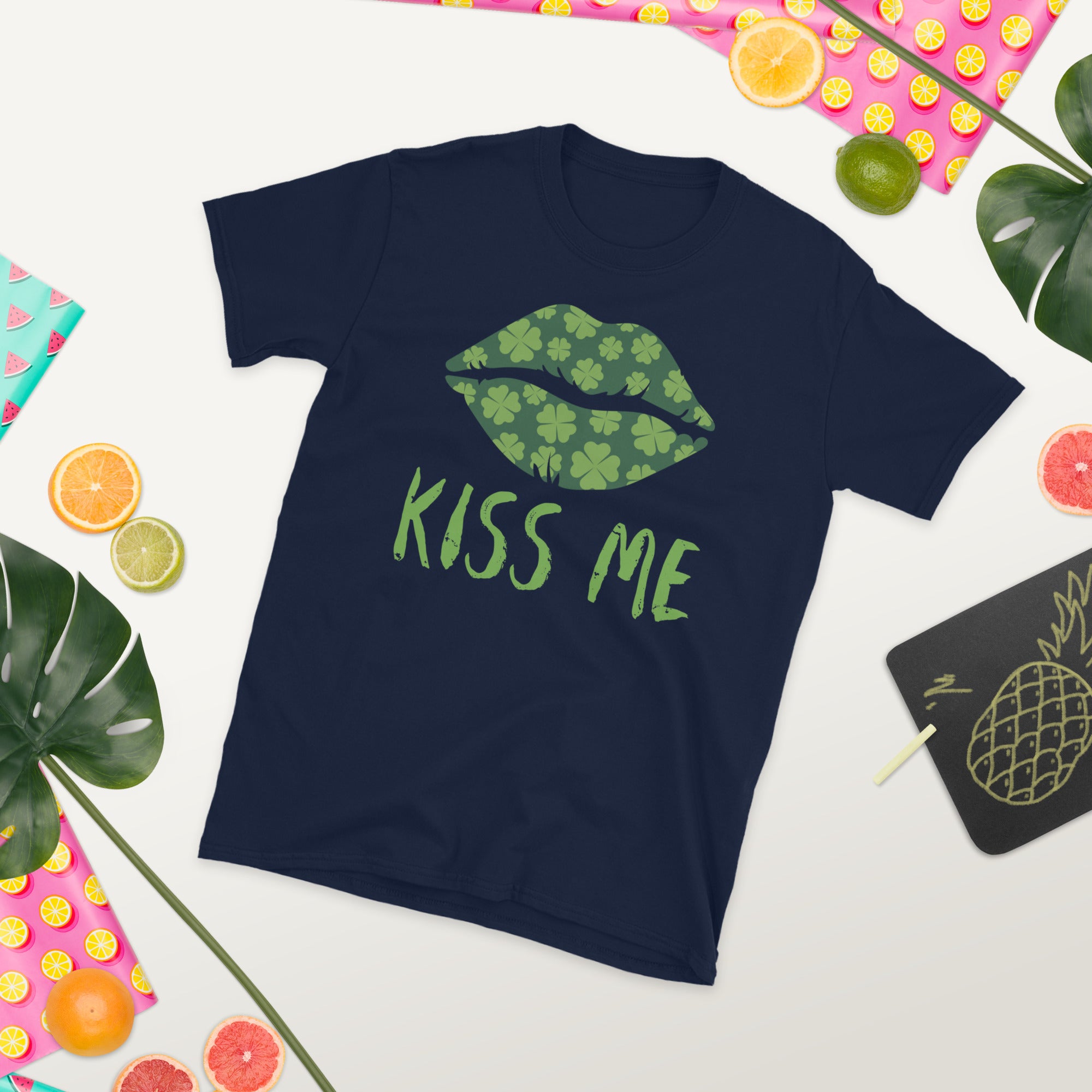 Lucky Kiss Shirt, St Patricks Day Shirt, Lucky TShirt, Saint Patricks Lips Shirt, St Patrick's Day Gifts, St Paddys Womens Gift Shirt - Madeinsea©