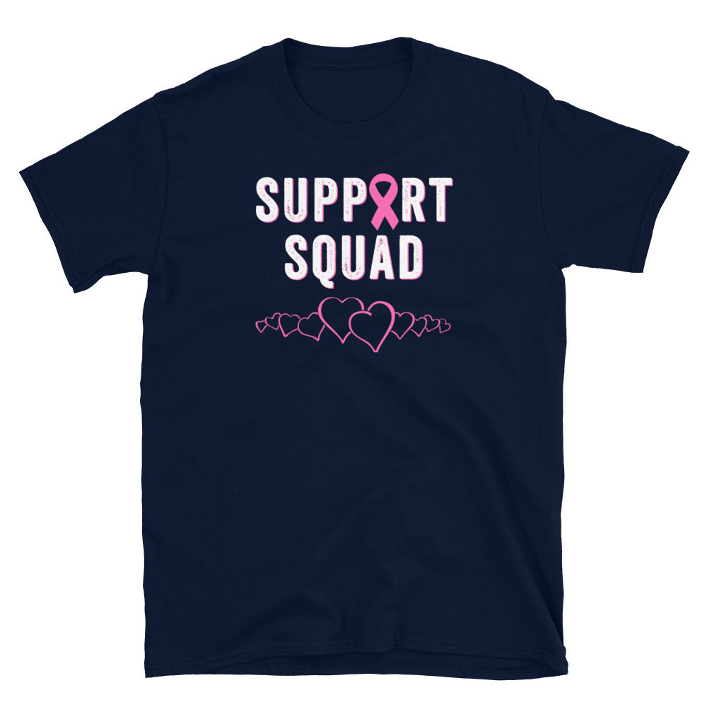 Breast Cancer Warrior Support Squad Breast Cancer Awareness T Shirt