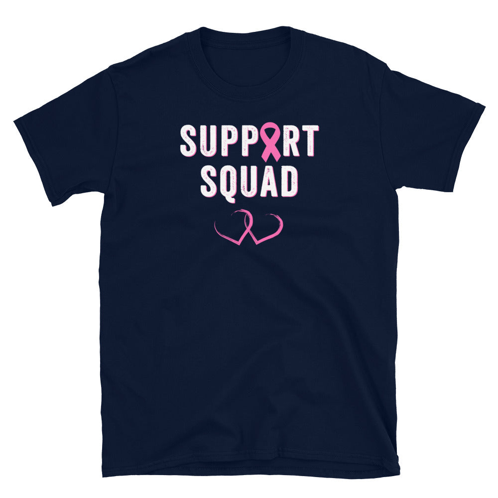 Breast Cancer Warrior Support Squad Breast Cancer Awareness T Shirt