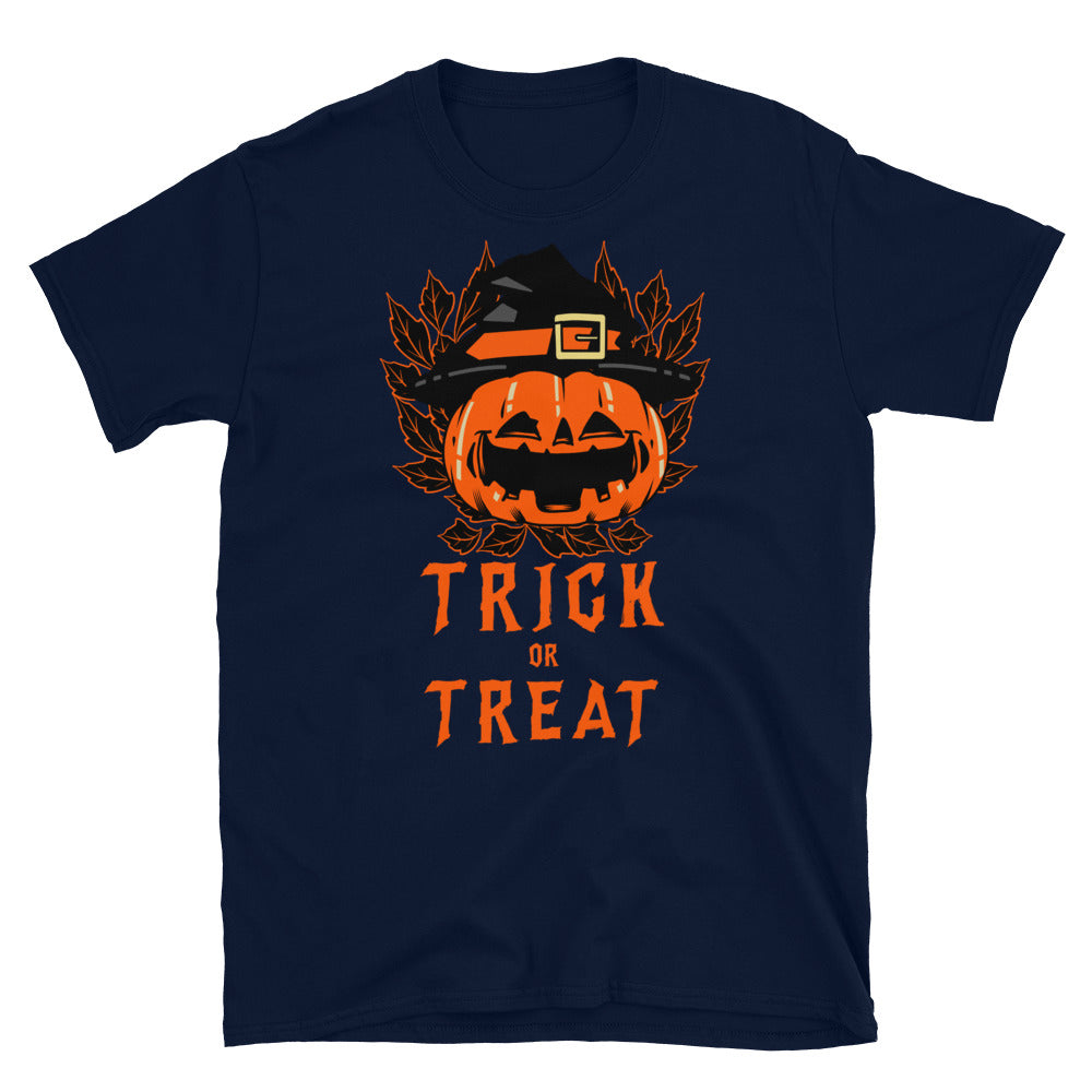 Trick or Treat Shirt, Expressive pumpkins, Spooky Halloween T Shirt, Halloween Pumpkin Shirt, Funny Halloween T-Shirt, Cute Pumpkin Gifts - Madeinsea©