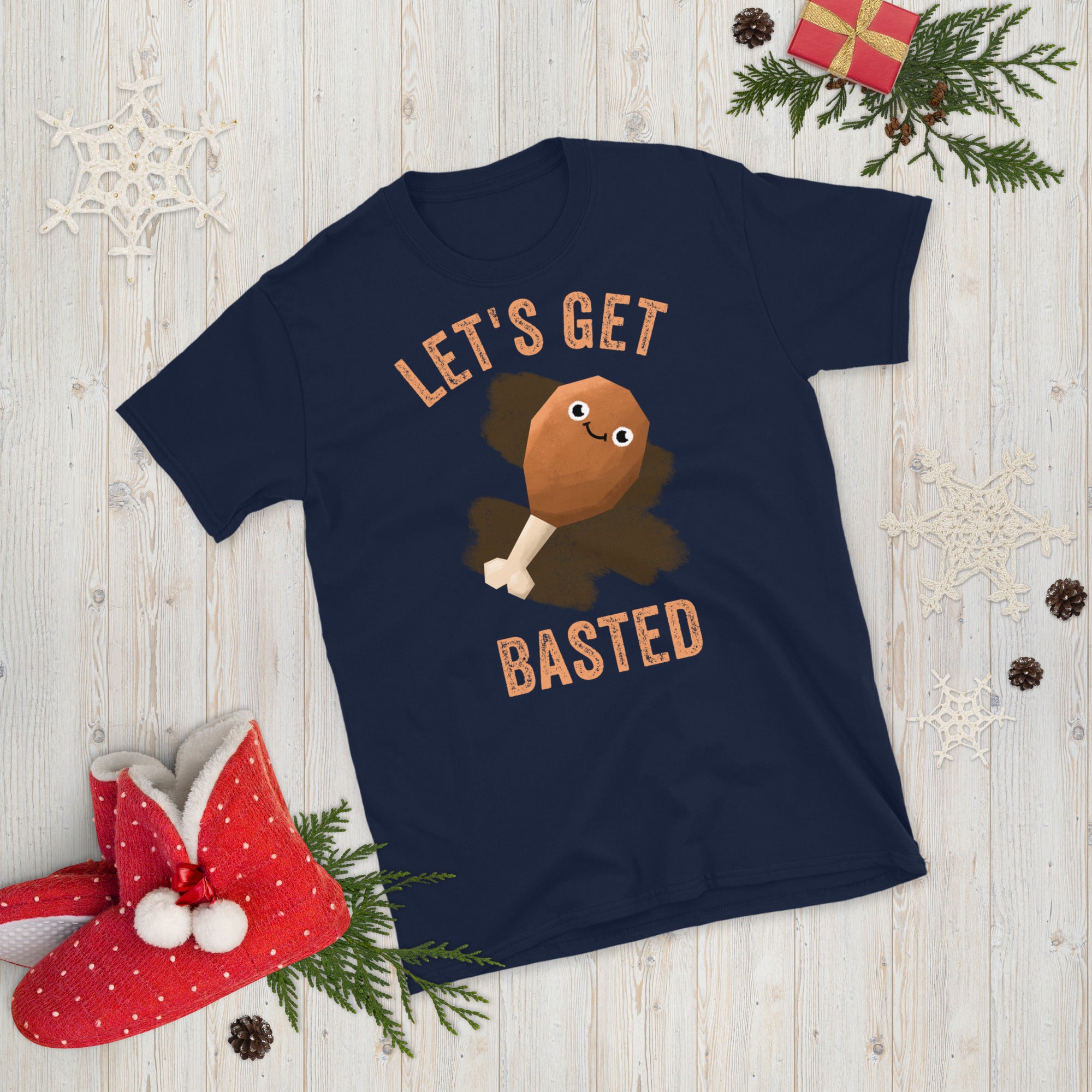 Let's Get Basted Thanksgiving Shirts, Family Thanksgiving Shirt, Thanksgiving Gift Shirts, Funny Thanksgiving Shirts, Matching Shirt - Madeinsea©