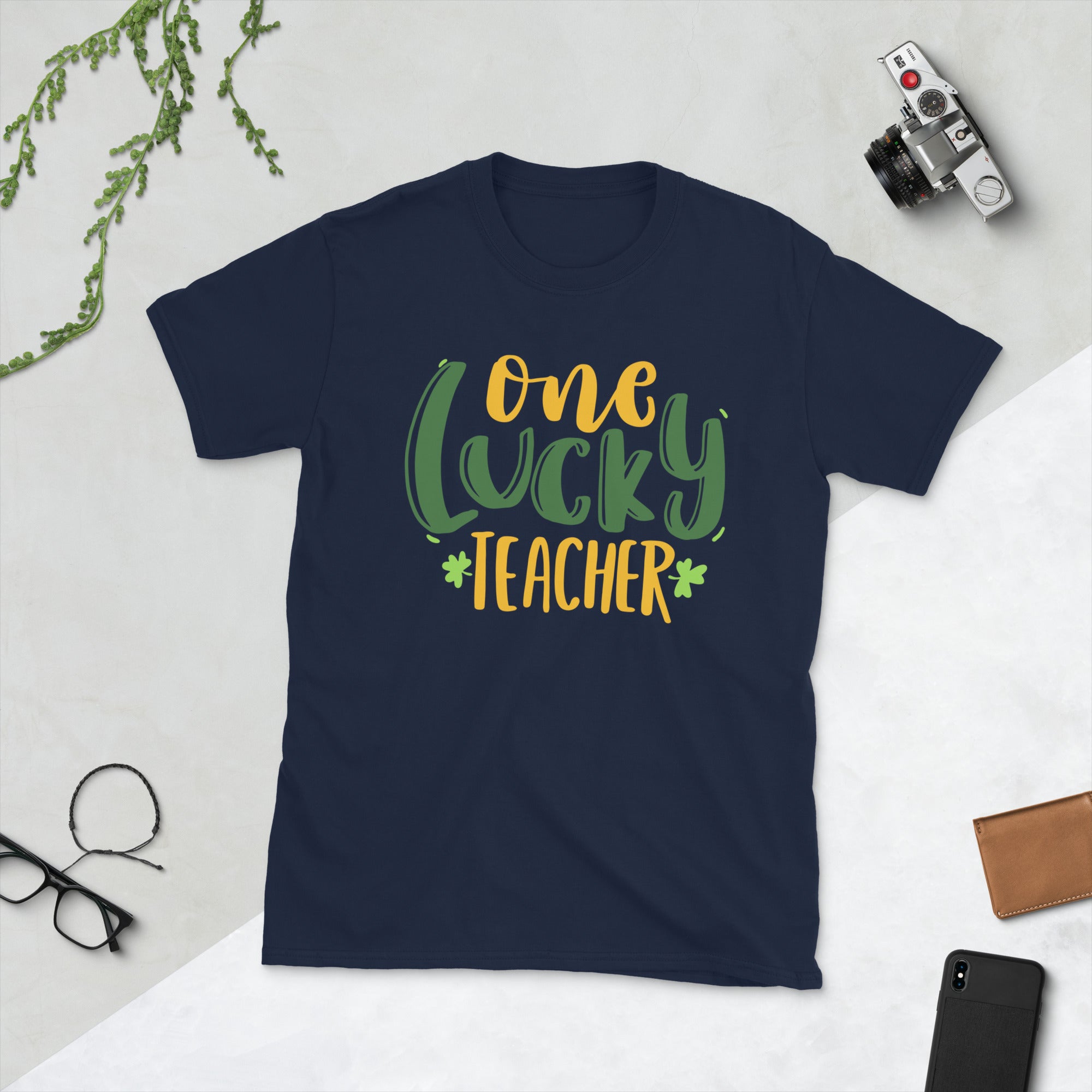 One Lucky Teacher Shirt, St Patricks Day Teacher Shirt,Lucky TShirt, St. Patricks Gifts, Shamrock Shirt, St. Patty's Shirt,Teacher Shirts - Madeinsea©