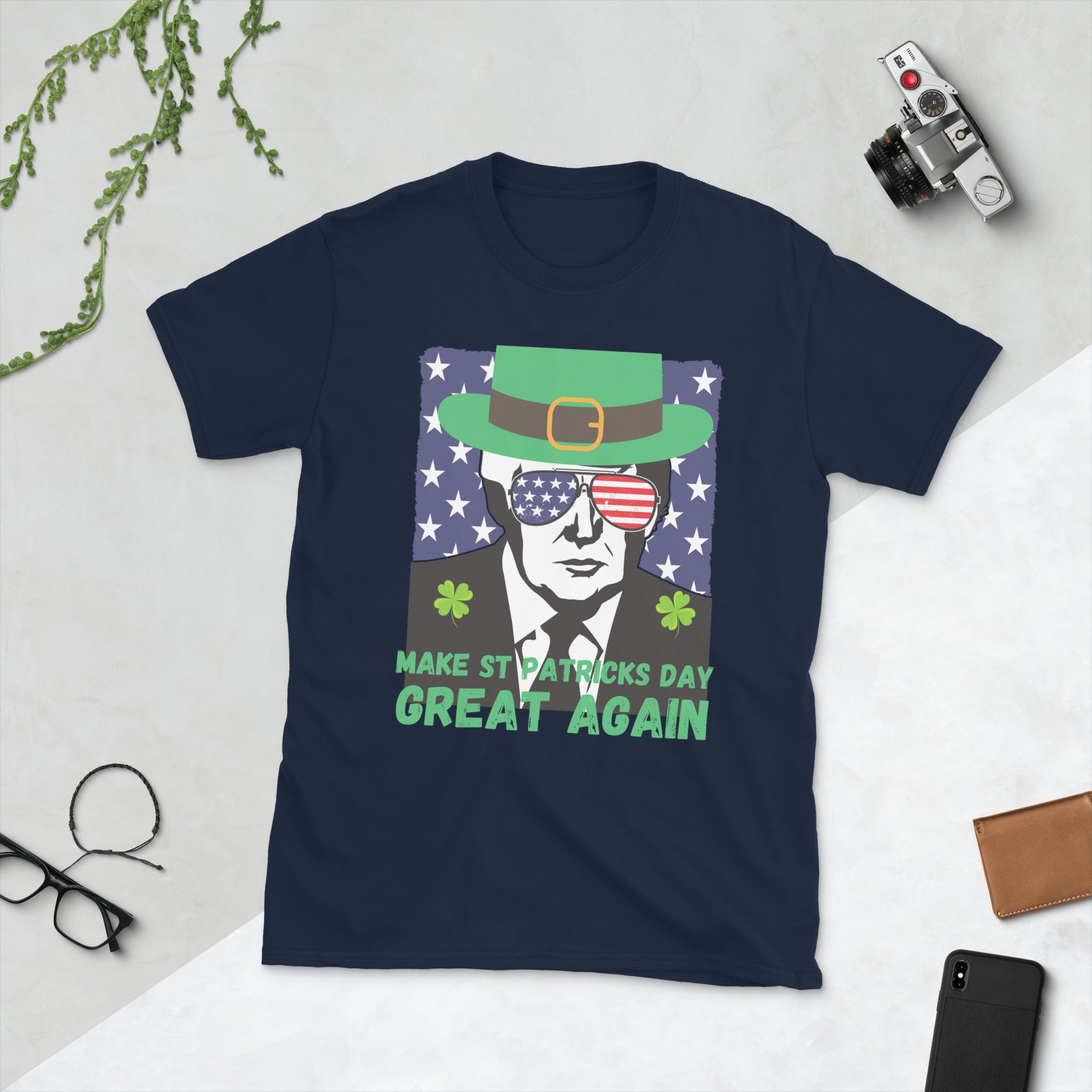Donald Trump Make St Patrick's Day Great Again, Funny St Patrick's Shirt, Republican Gifts, St Patricks Shirt for Men, Irish Women Gift Tee - Madeinsea©