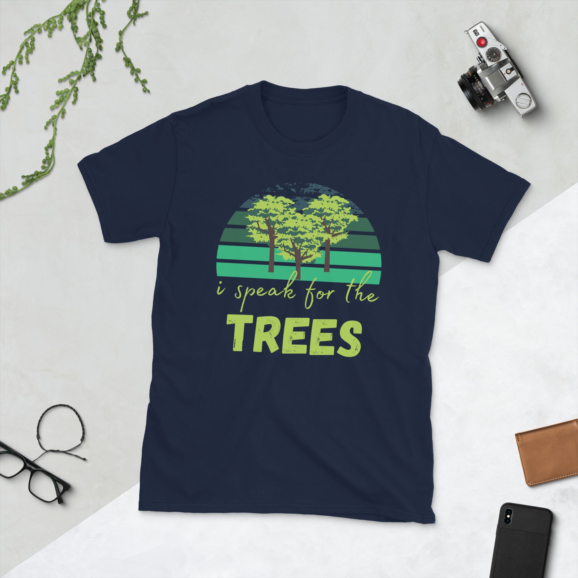 T-shirt Journée de la Terre 2022, T-shirt Je parle pour les arbres, T-shirt Sauver la Terre Réchauffement climatique, Cadeaux pour la Journée de la Terre, Sauver la planète, T-shirt cadeau Journée de la Terre 2022
