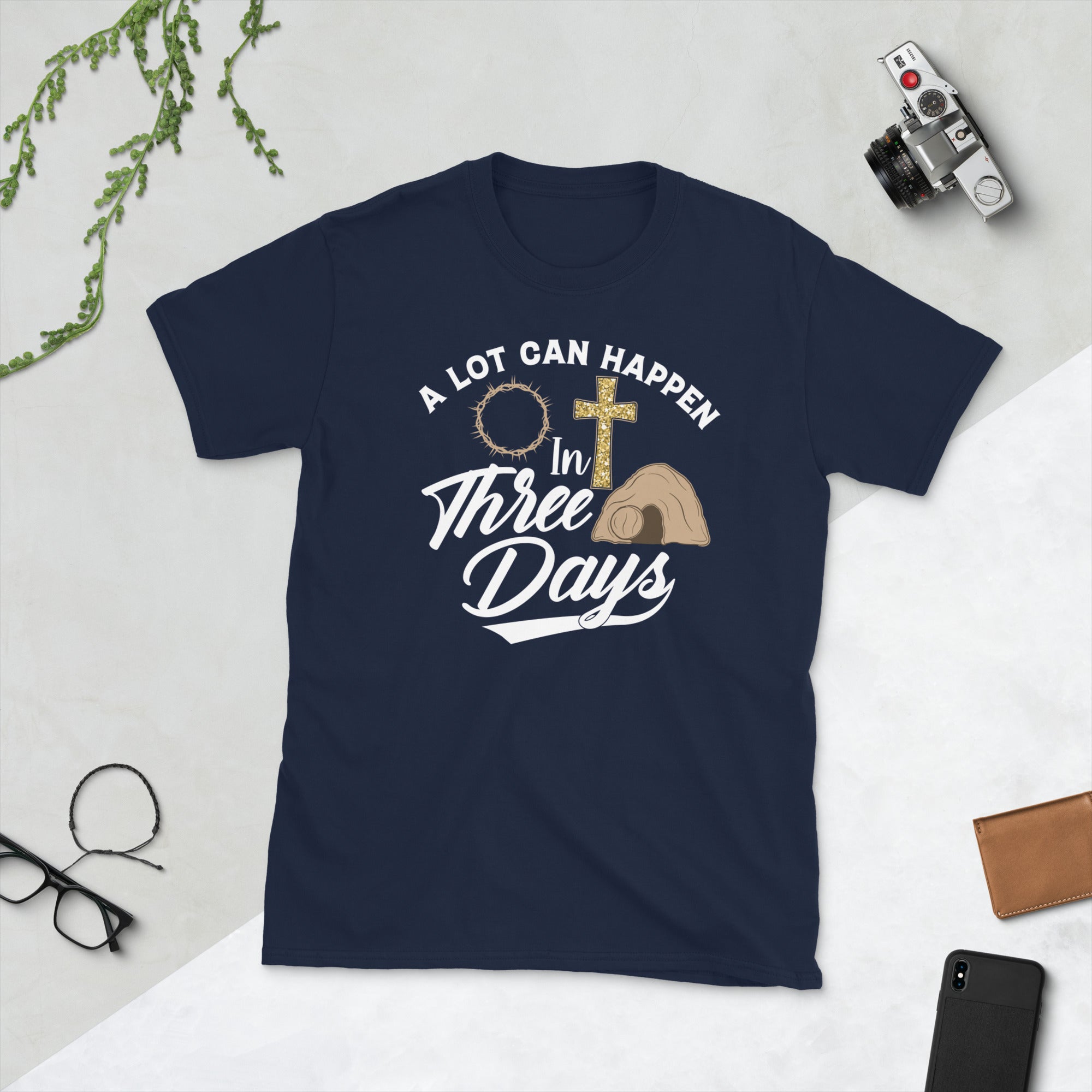 A Lot Can Happen In 3 Days Shirt,Christian Easter Shirt,Easter Shirt,Funny Easter Gift,Jesus Easter Shirt,He is Risen Shirt,Resurrection Tee