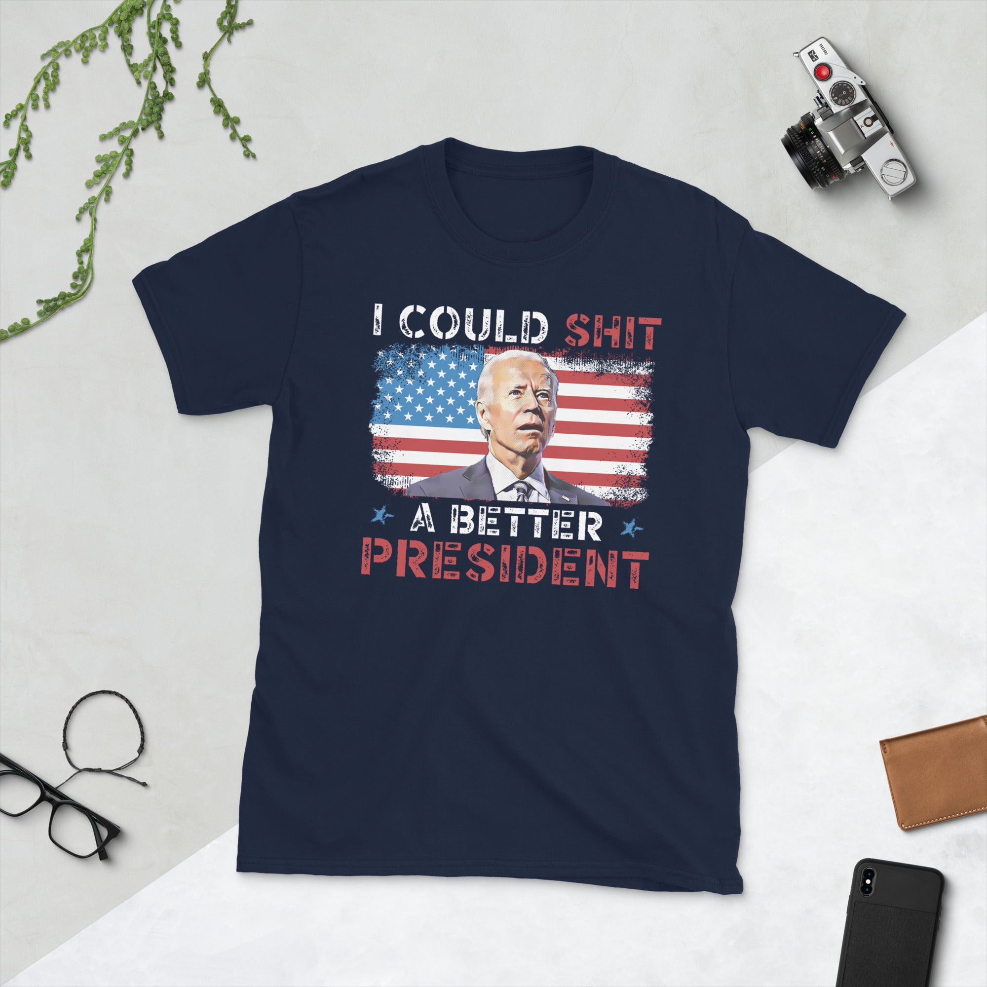 Ich könnte ein besserer Präsident sein, FJB-Shirt, Anti-Biden-Shirt, lustiges Republikaner-Shirt, amerikanisches Patrioten-Geschenk, Joe Biden-T-Shirt, US-Flagge