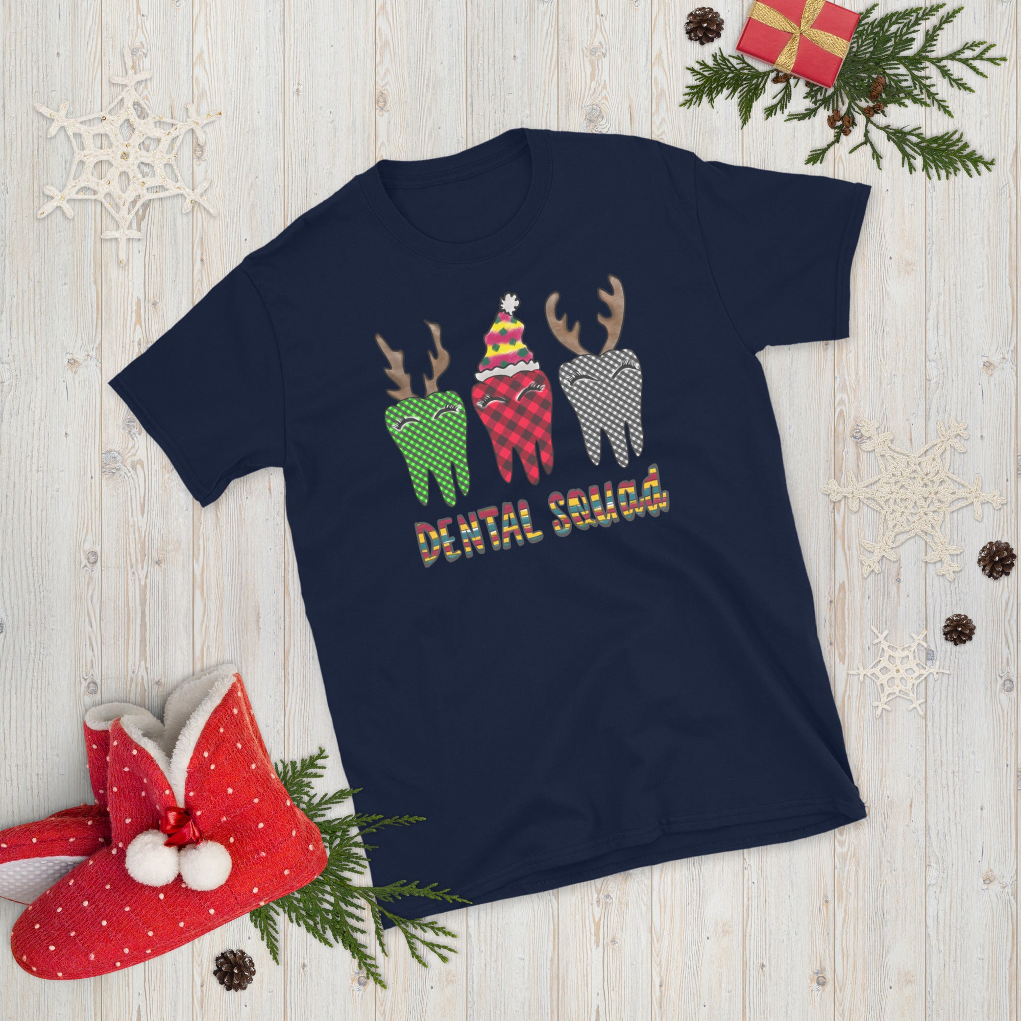 Dental Squad Christmas T-Shirt, Dentist Christmas Shirt, Dental Assistant Gifts, Xmas Dental TShirt, Dentist Crew, Funny Dentist Shirts - Madeinsea©