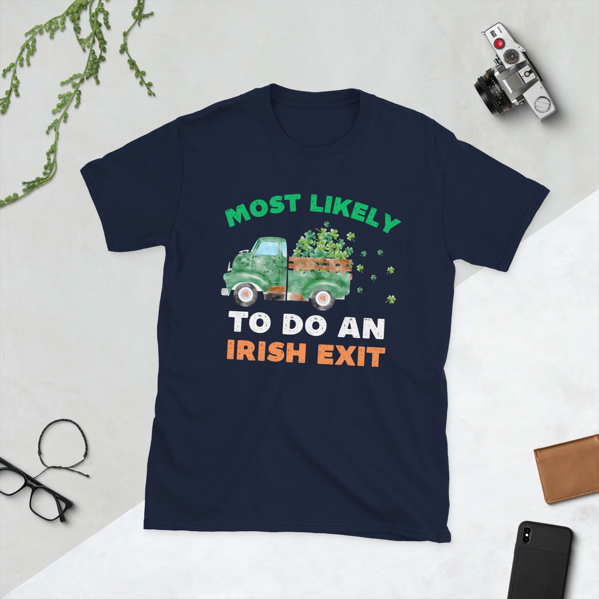 Most Likely To Do An Irish Exit Shirt, St Patricks Day Party Group Matching Tshirts, St Patricks Day Tee, Irish Gifts, Shamrock T Shirt - Madeinsea©