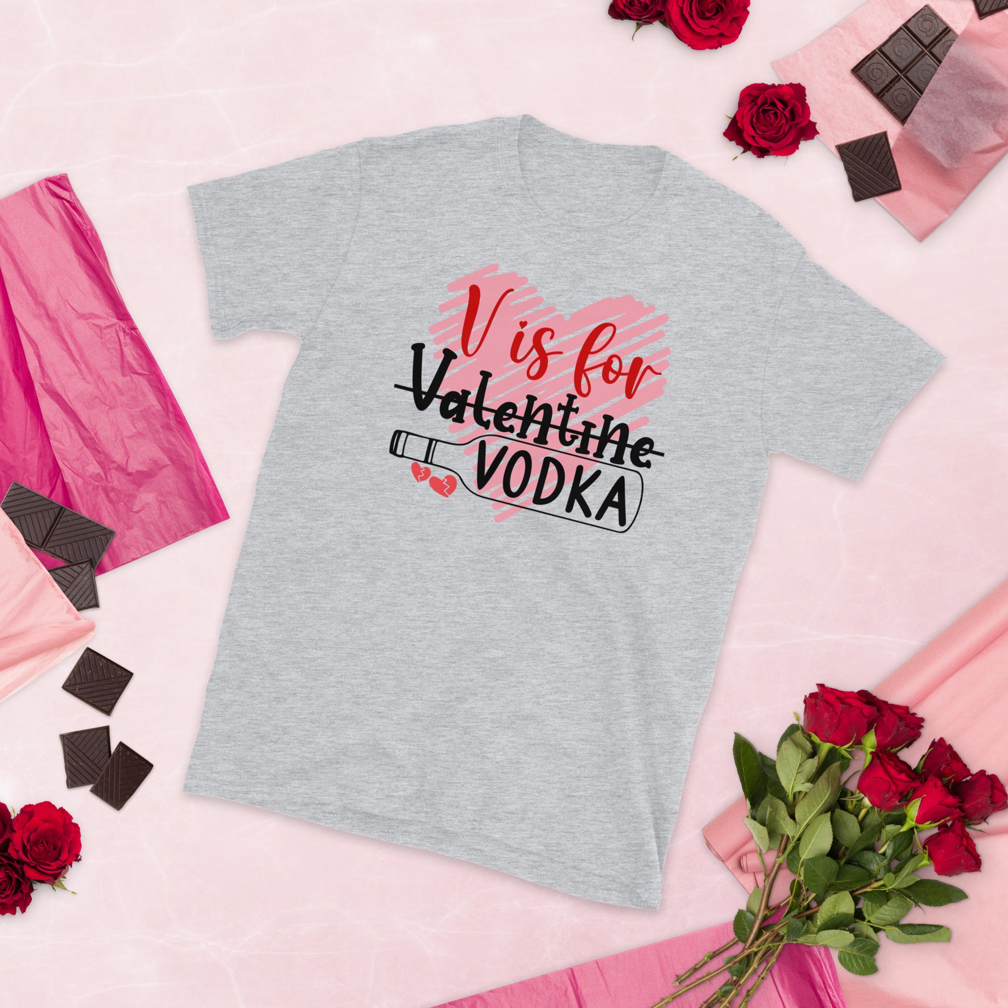 Vodka Valentines Day Shirt, V Is For Vodka Shirt, Vodka Lover TShirt, Funny Valentine's Day Shirt, Funny Valentine Tee, Gifts For Him